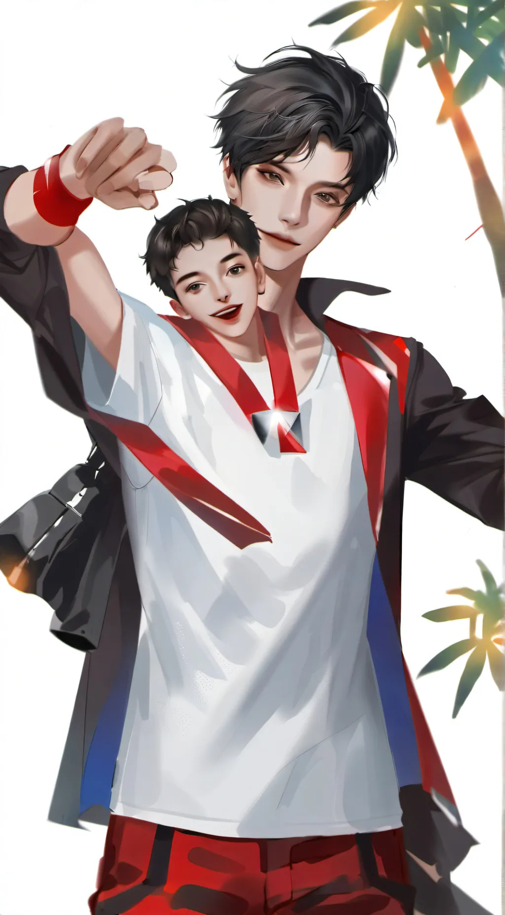 ai character: klaus background