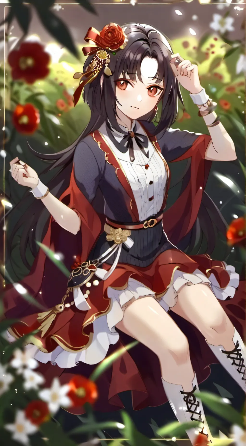 ai character: Lilly background