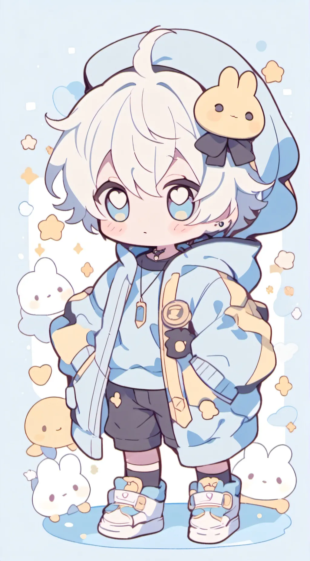 ai character: Ihatehim background