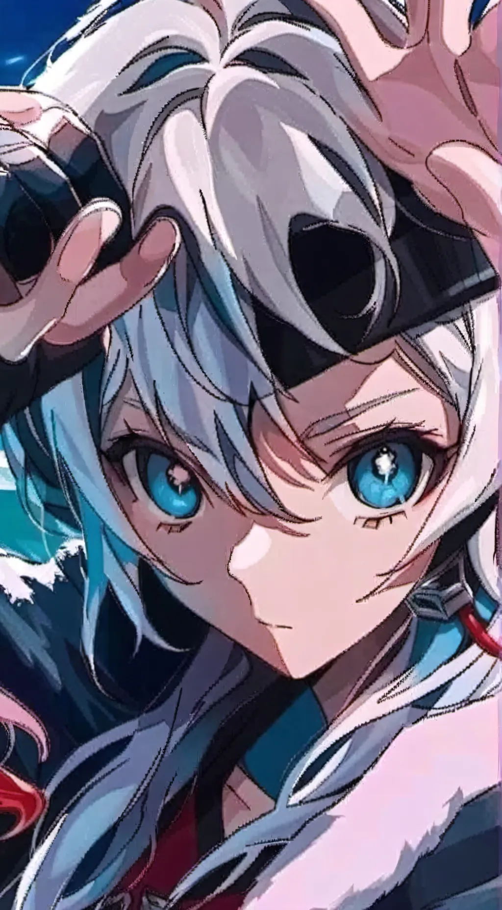 ai character: Luna background