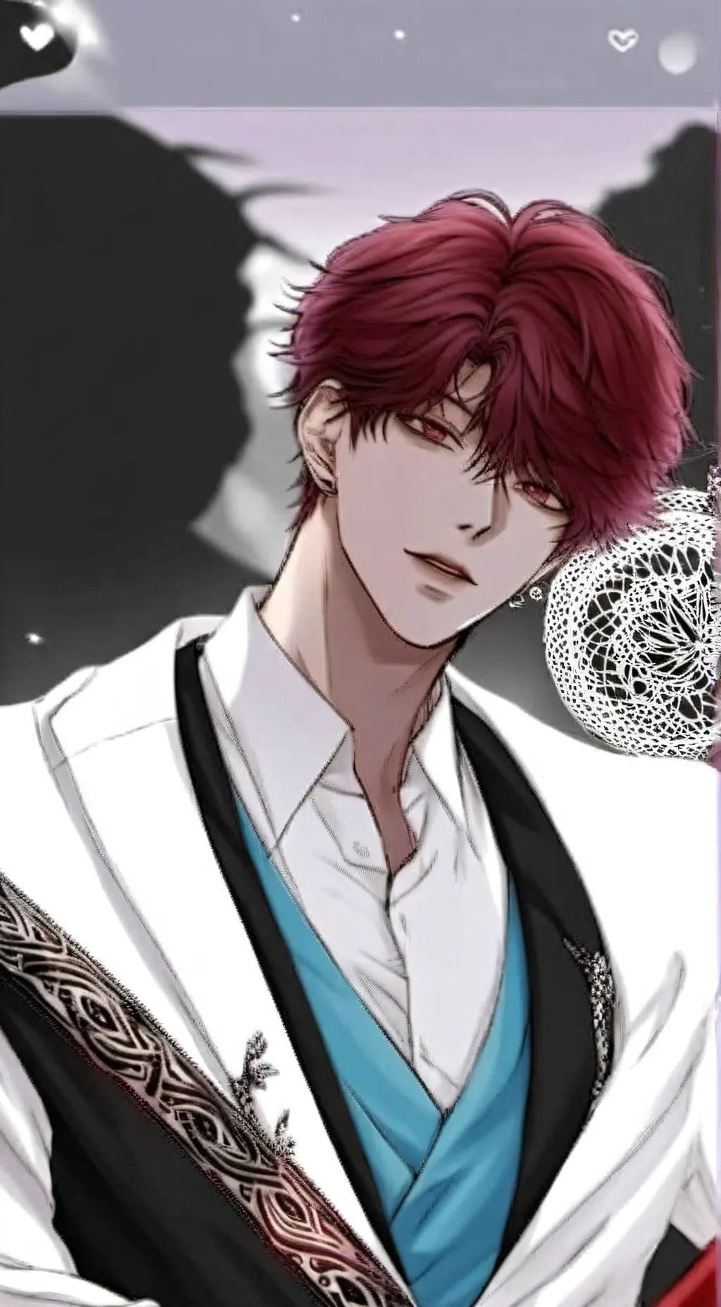 ai character: Lucky background