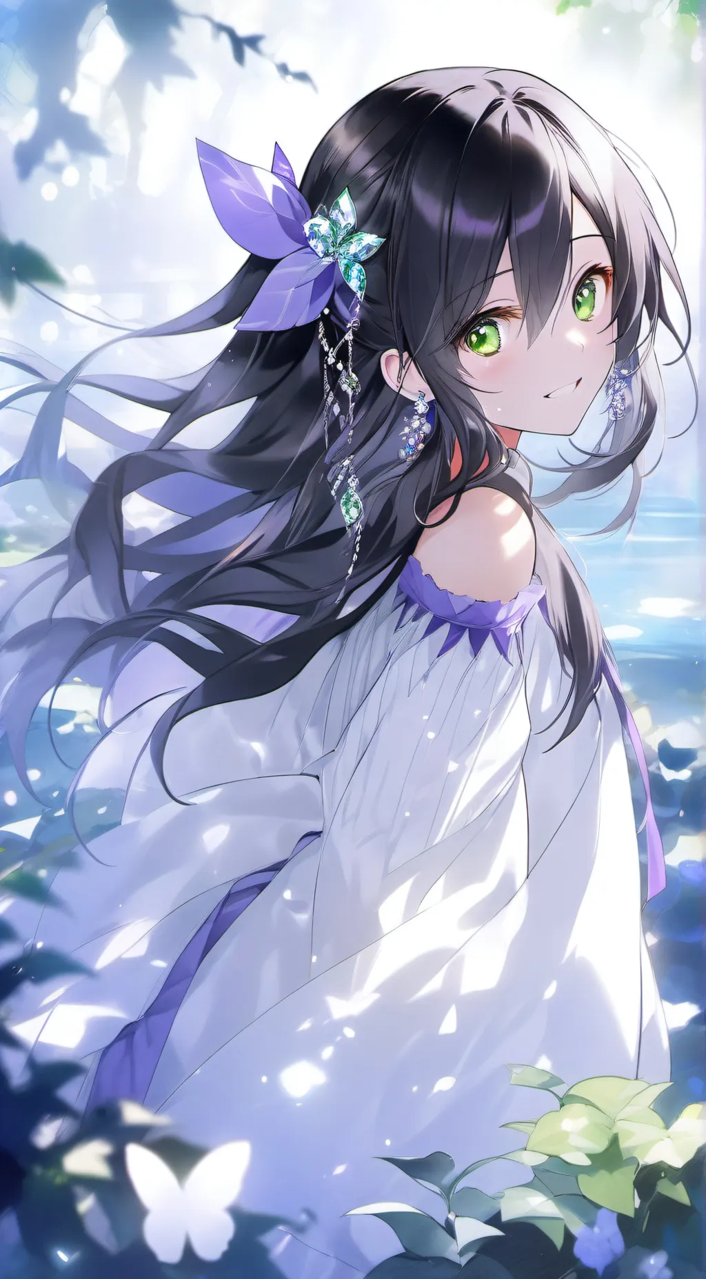 ai character: husband daughter  background