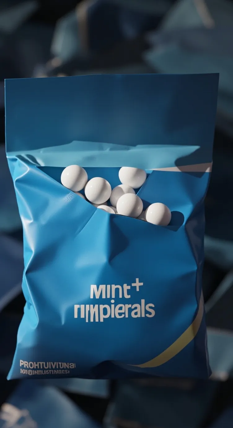 ai character: scary mint packet background