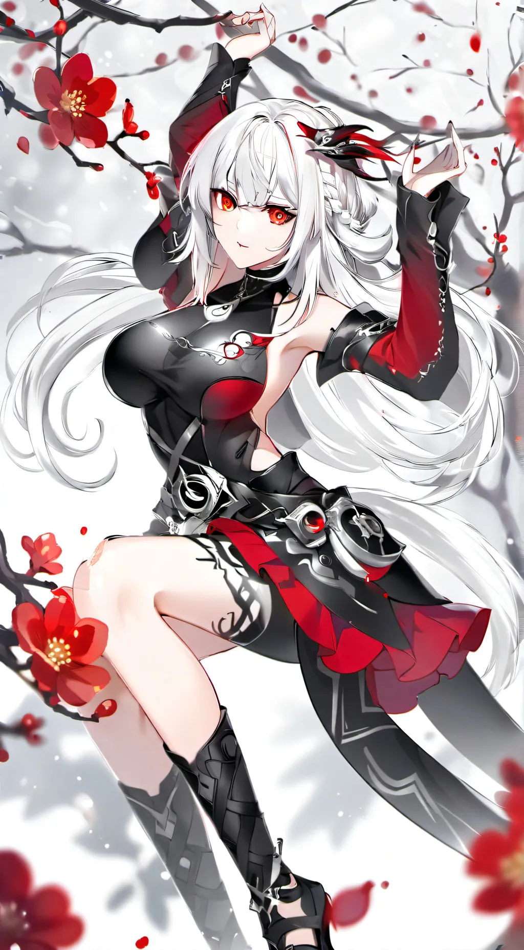 ai character: darkness background