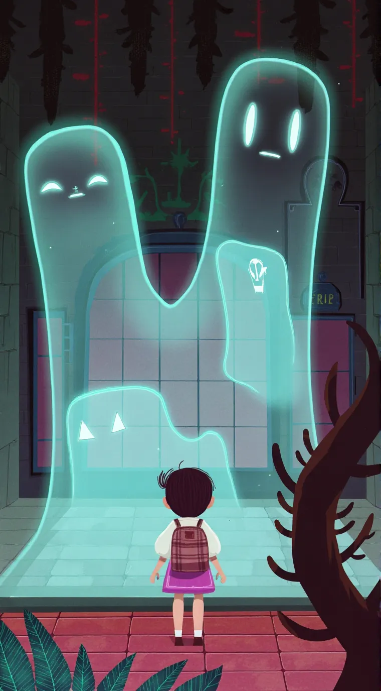 ai character: I can see the died background