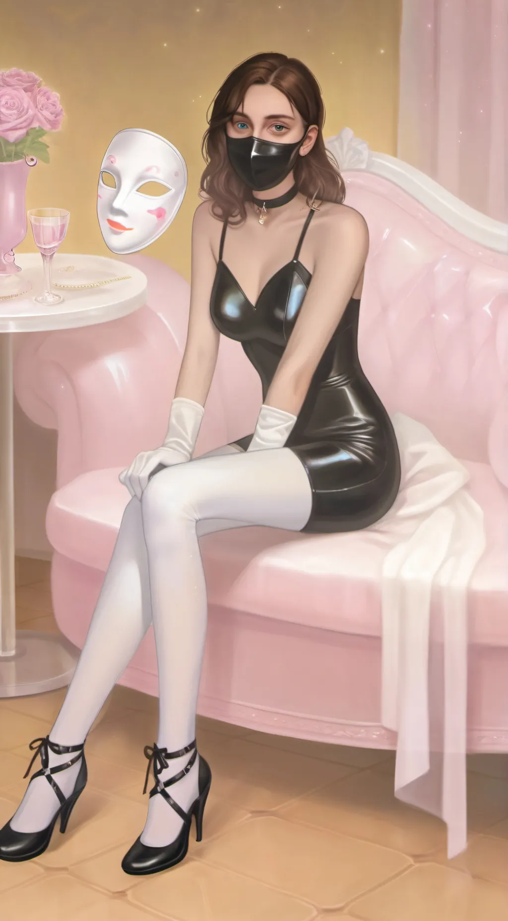 ai character: Denise  background