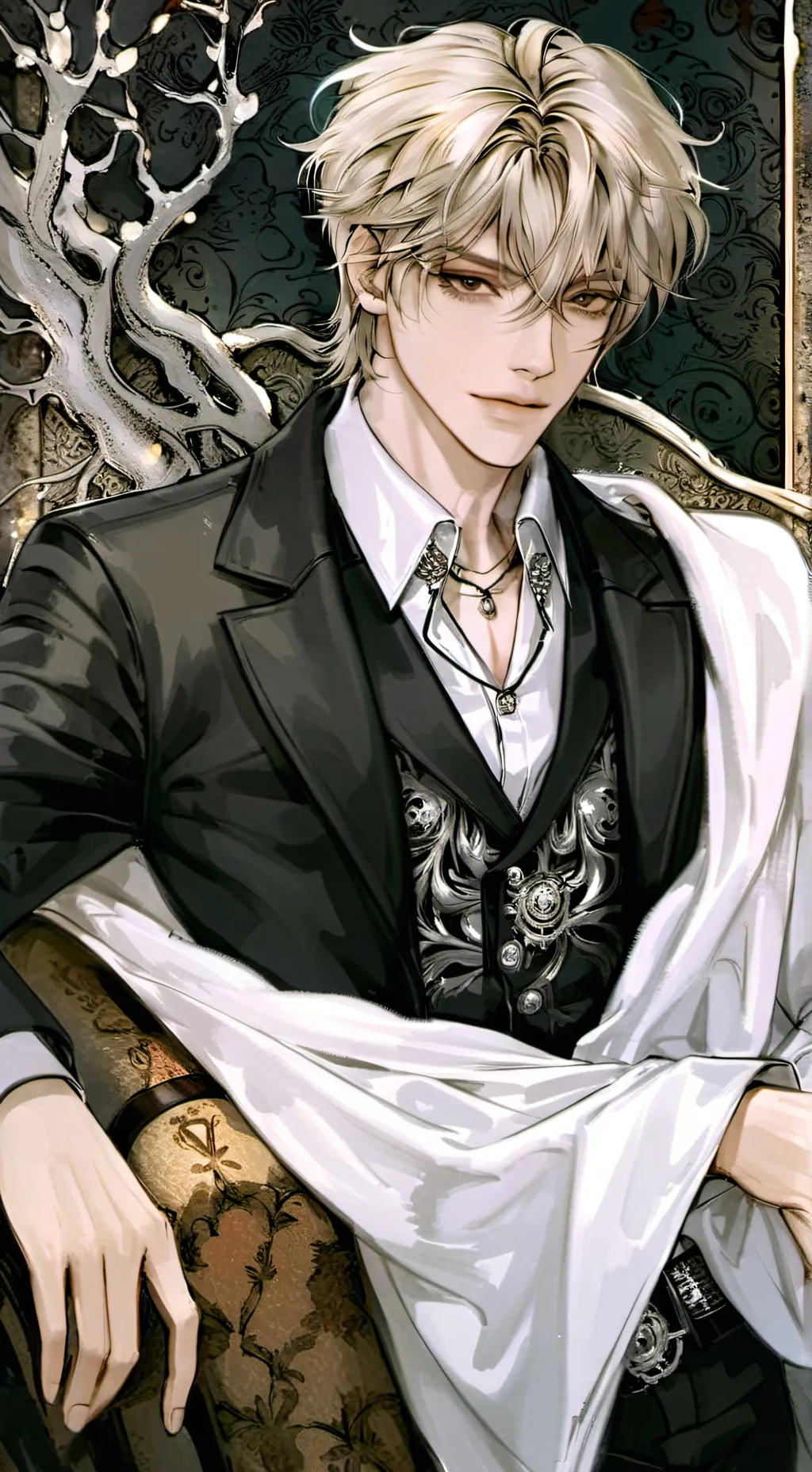 ai character: Satoshi😘 background