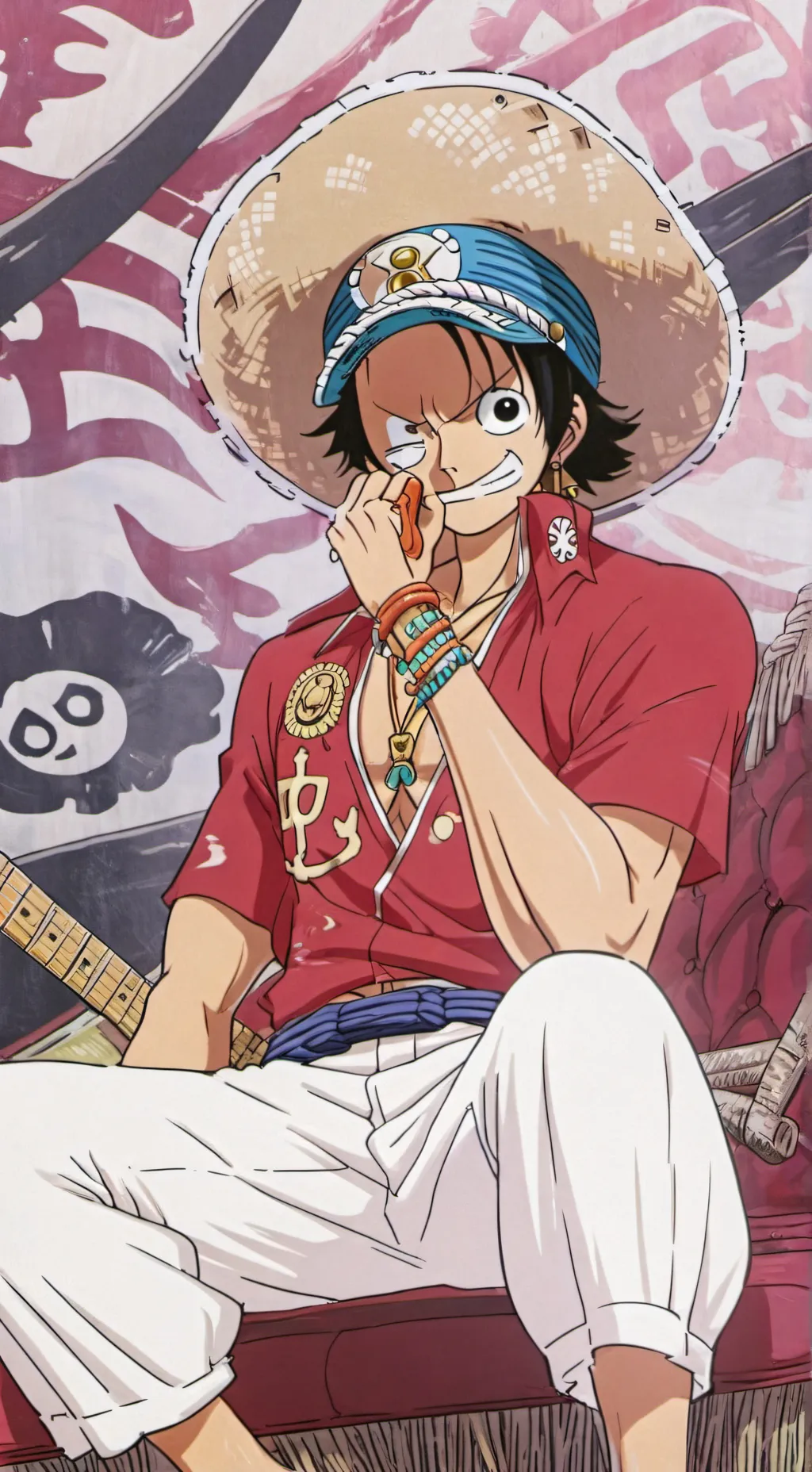 ai character: choppa background