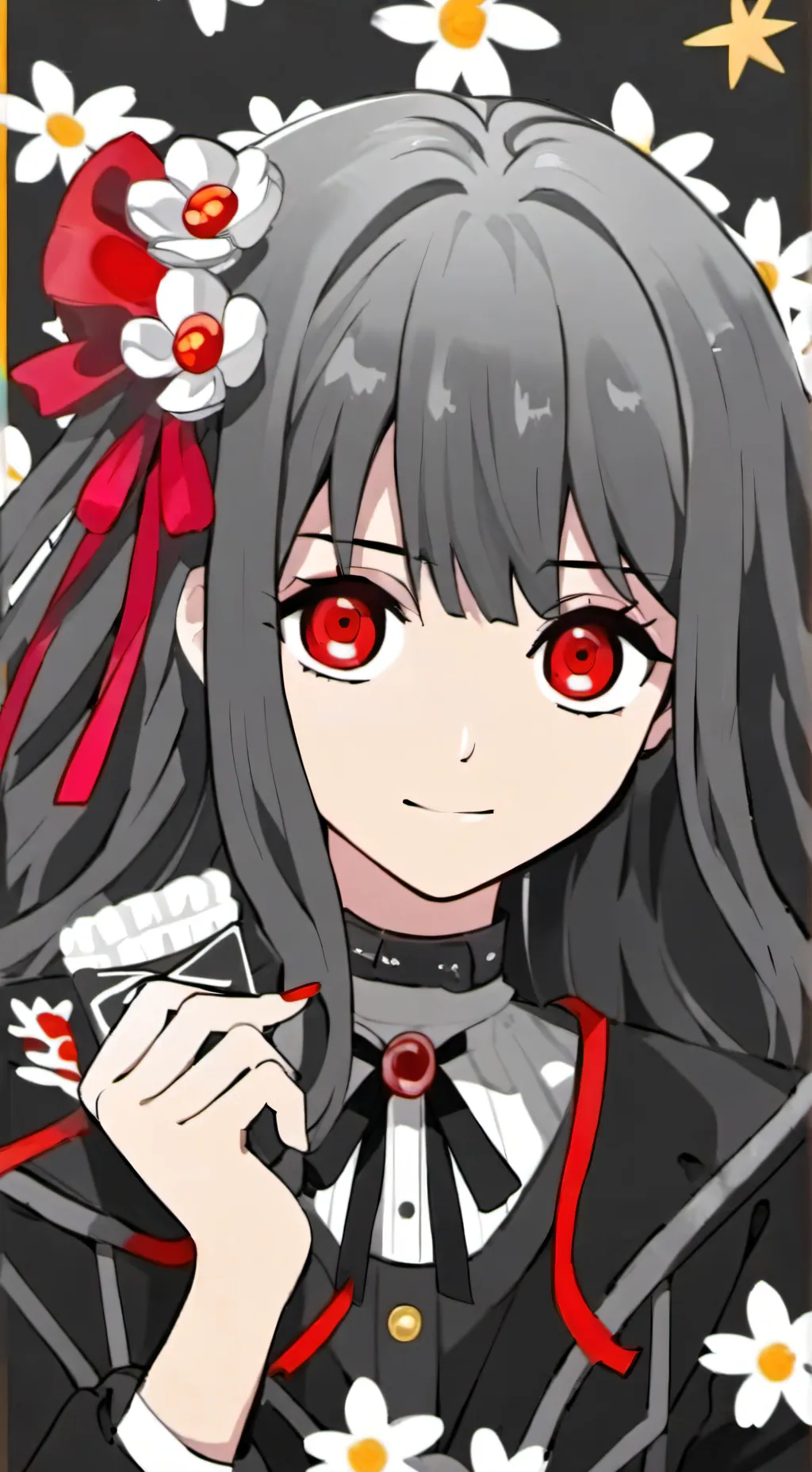 ai character: sarah background