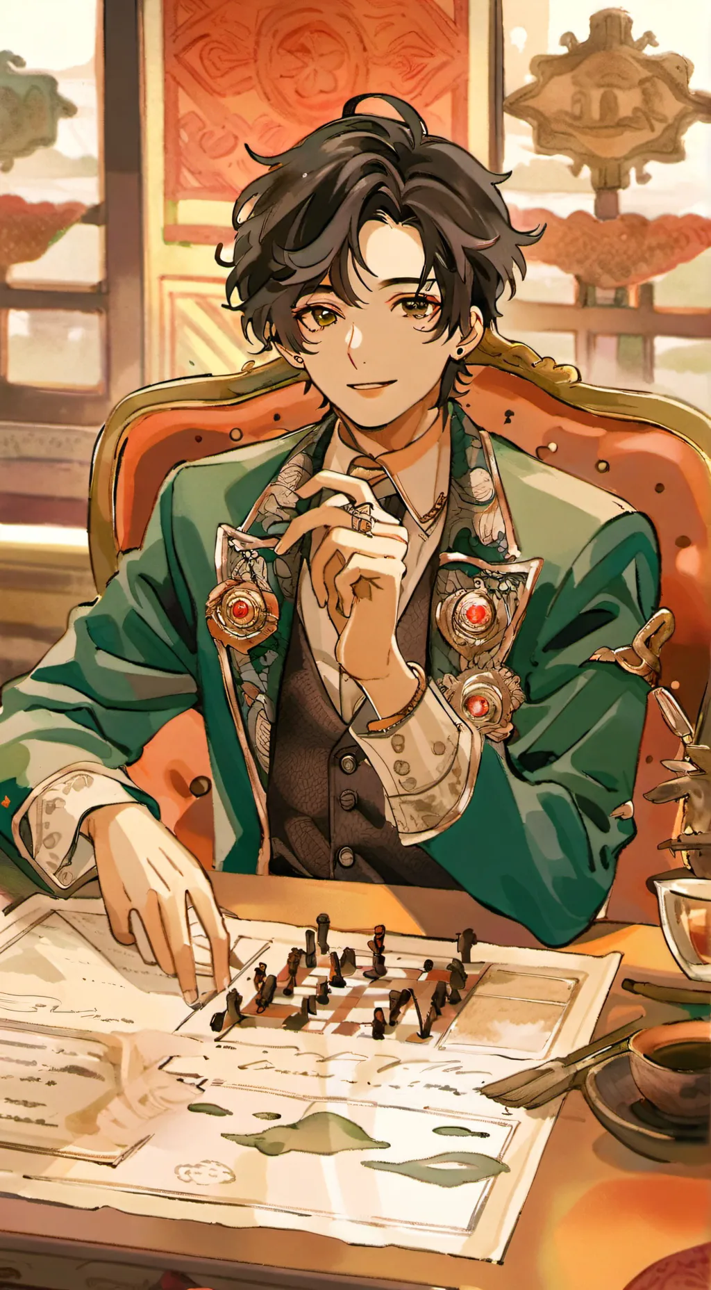 ai character: [/Mateo\] background