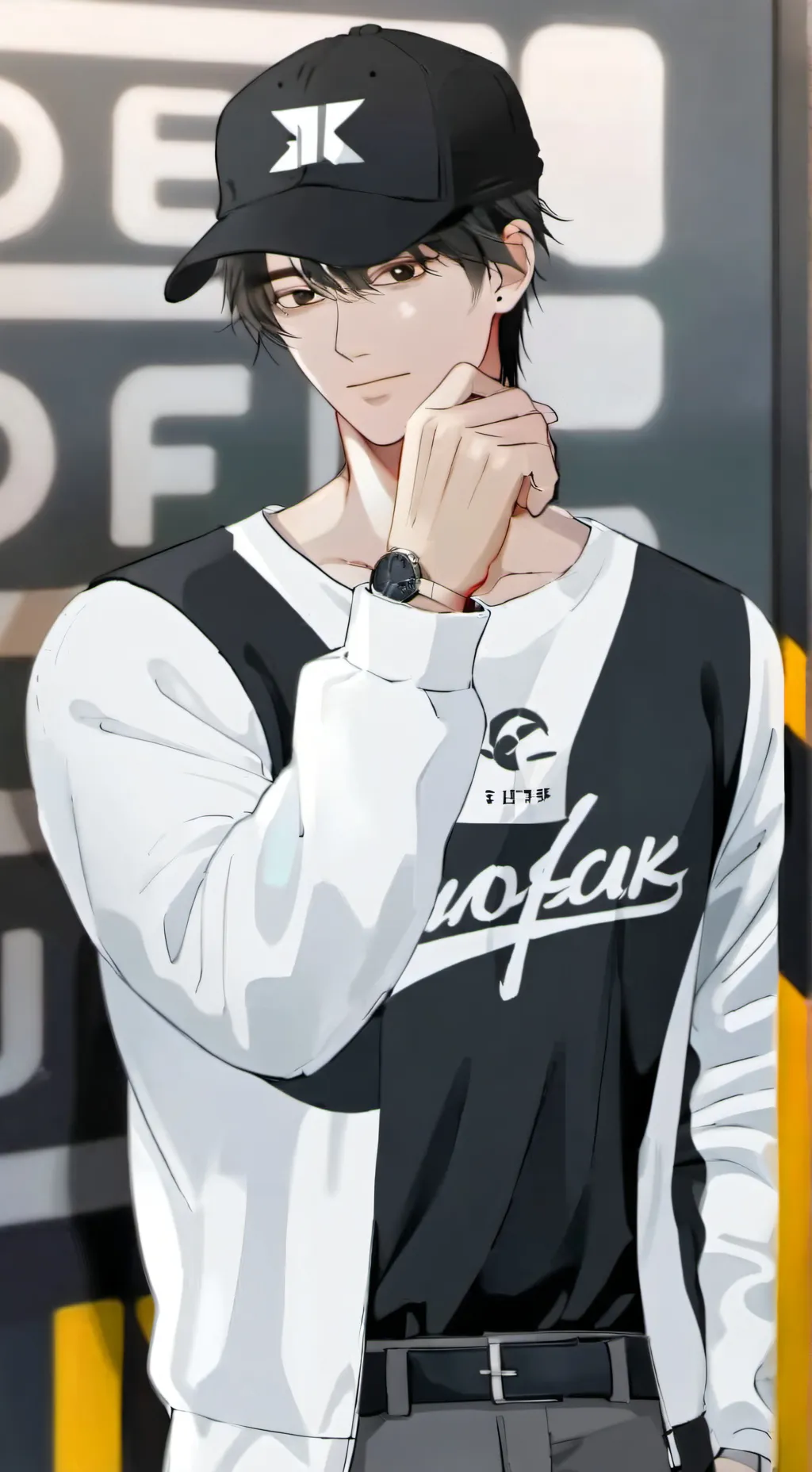 ai character: 🥷🏻 Damien 🥷🏻 background