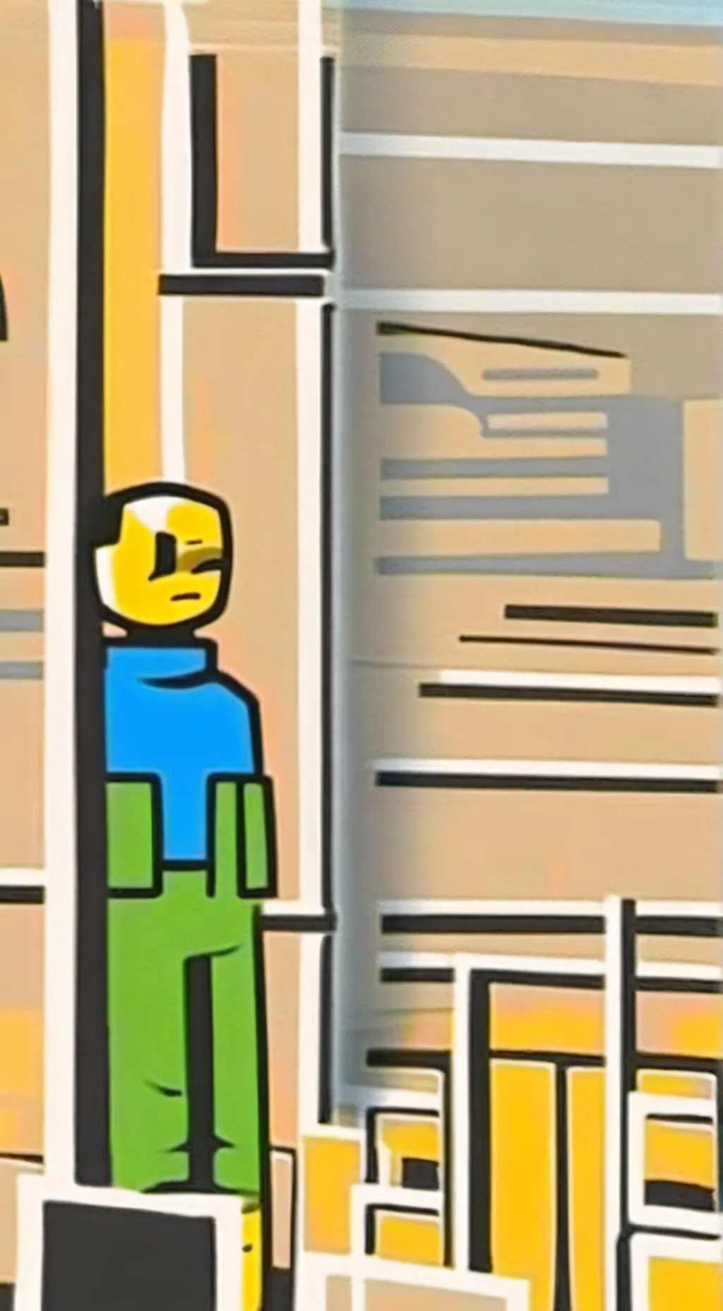 ai character: Noob  background