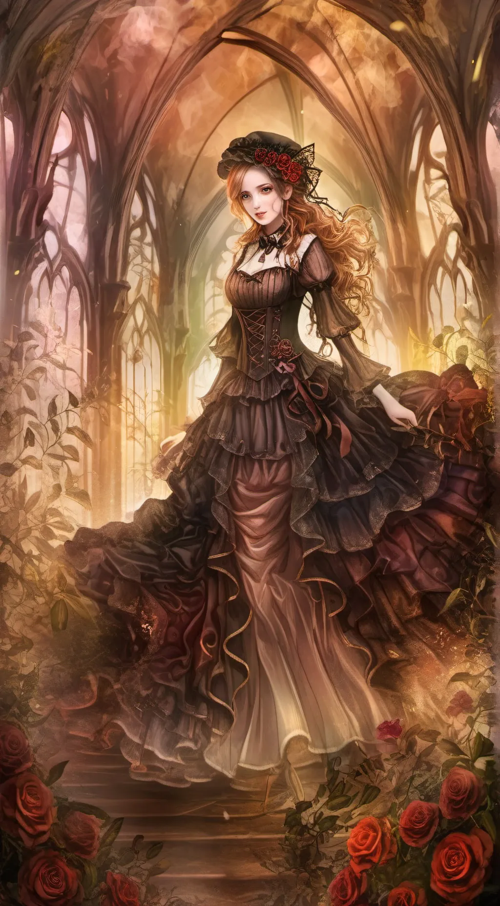 ai character: hh at ur house background