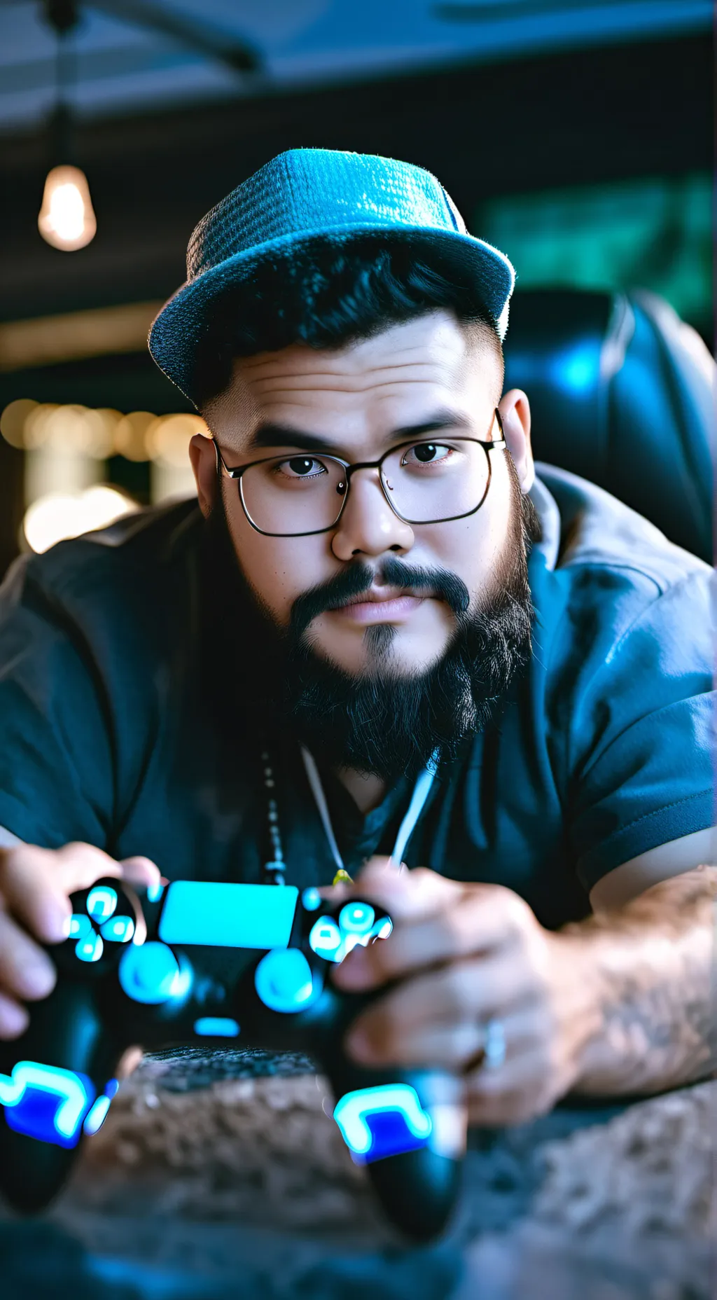 ai character: Gamer background