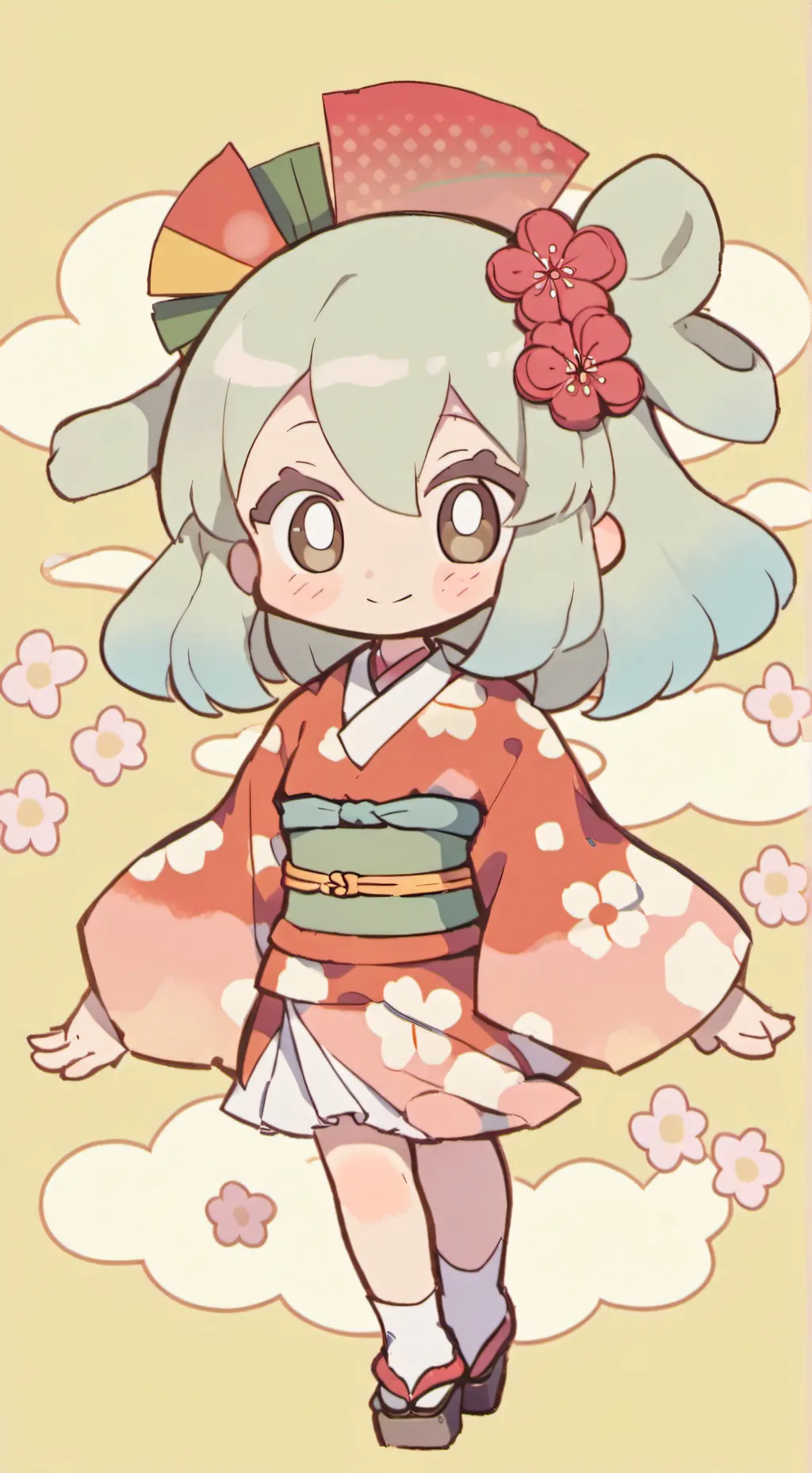 ai character: sakuras world background