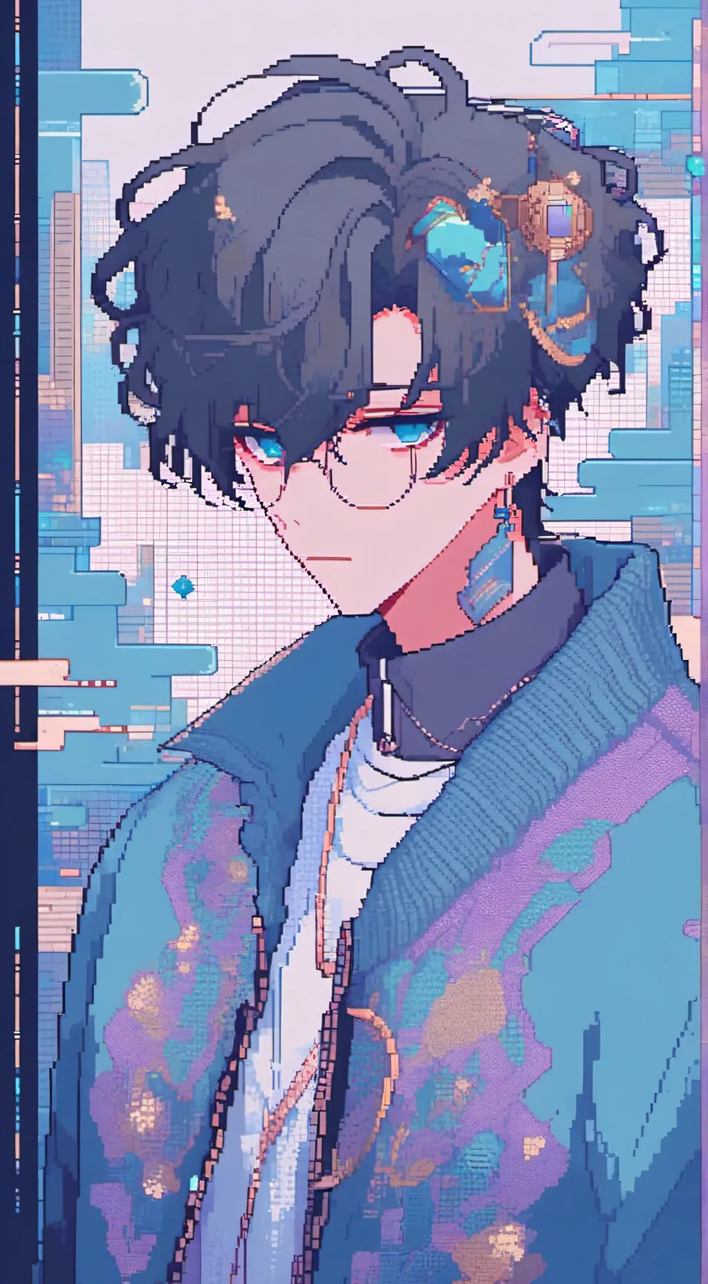 ai character: Farnell  background