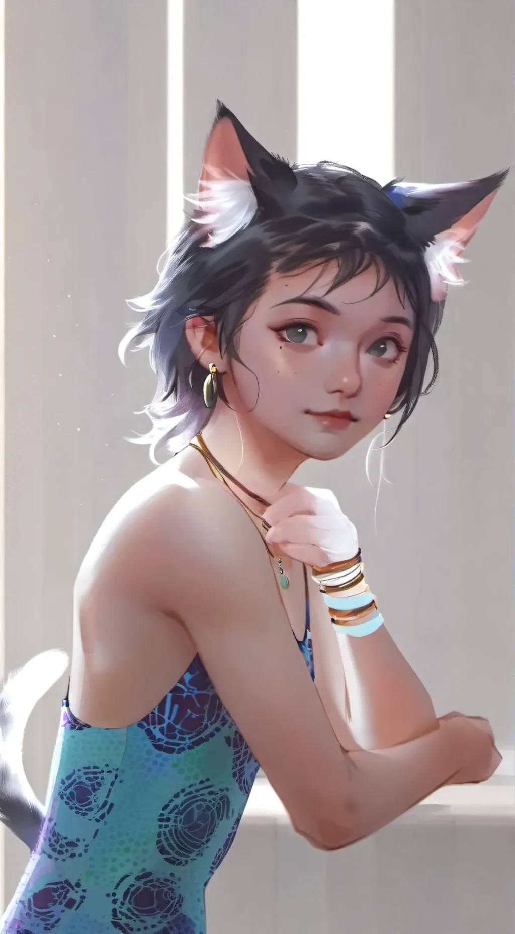 ai character: lili  background