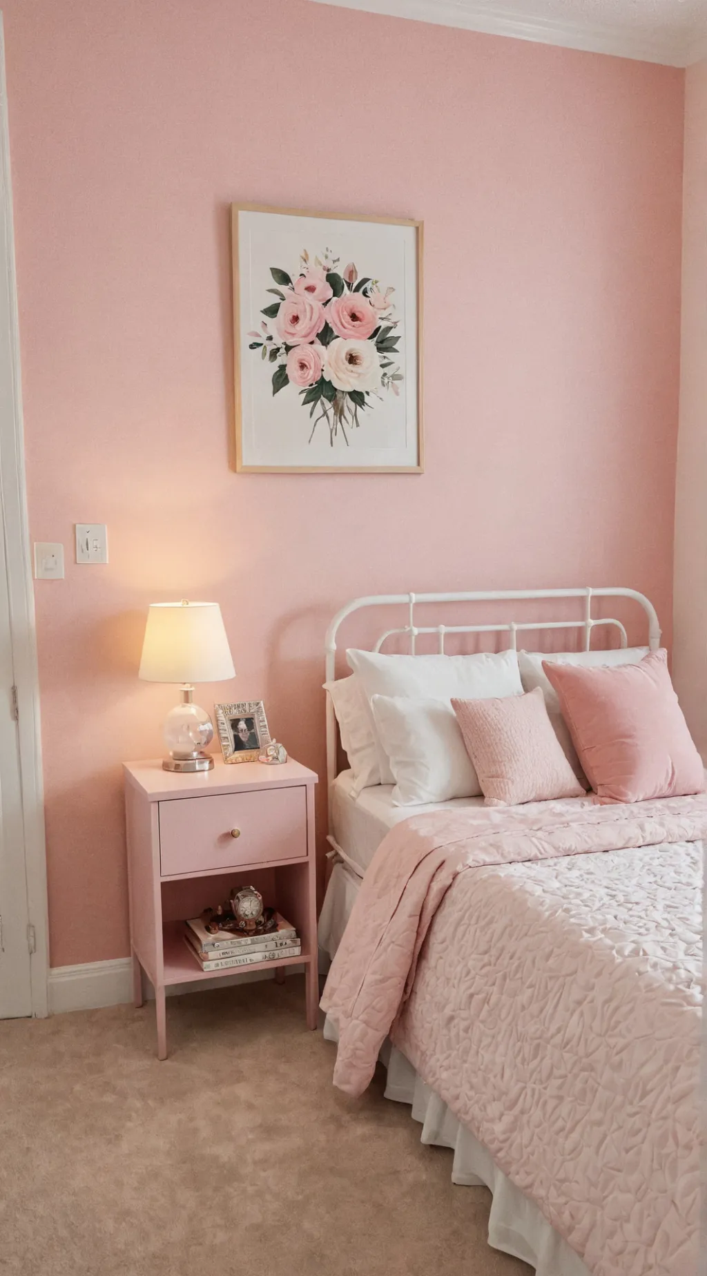 ai character: Amys sleepover💤🎀🌸💕 background