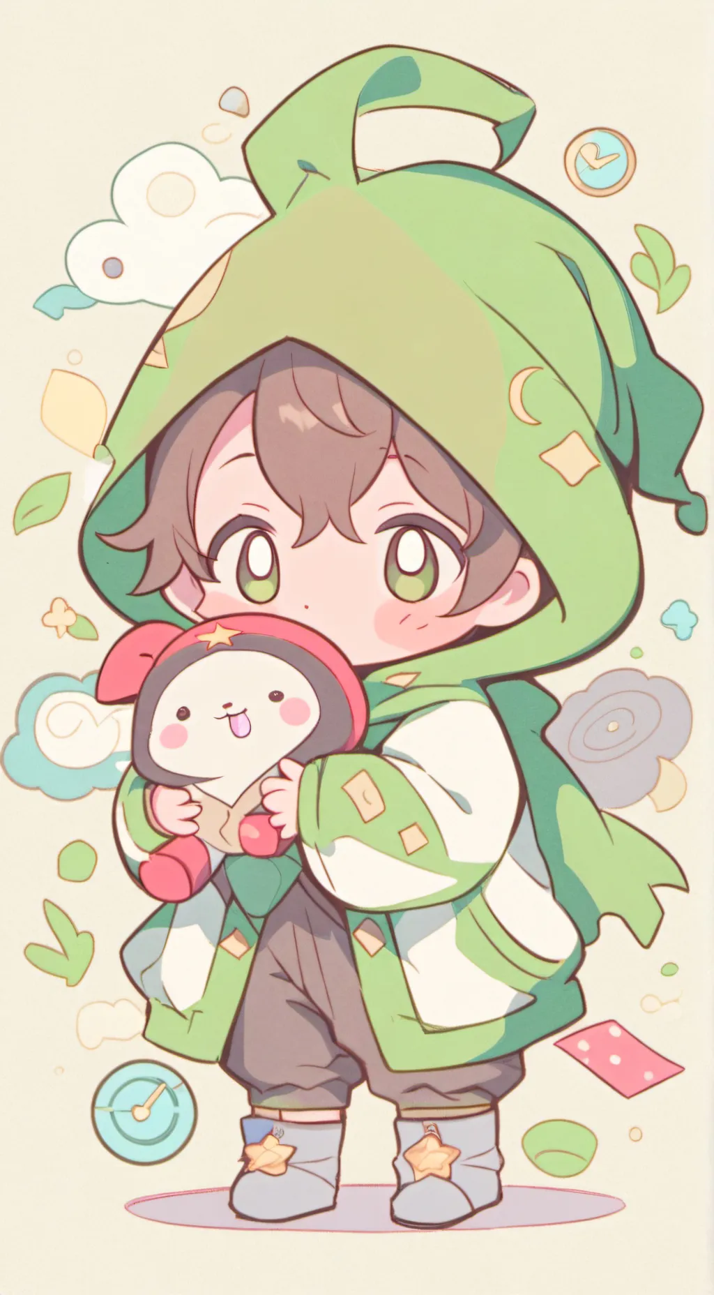 ai character: mia the sleep baby background