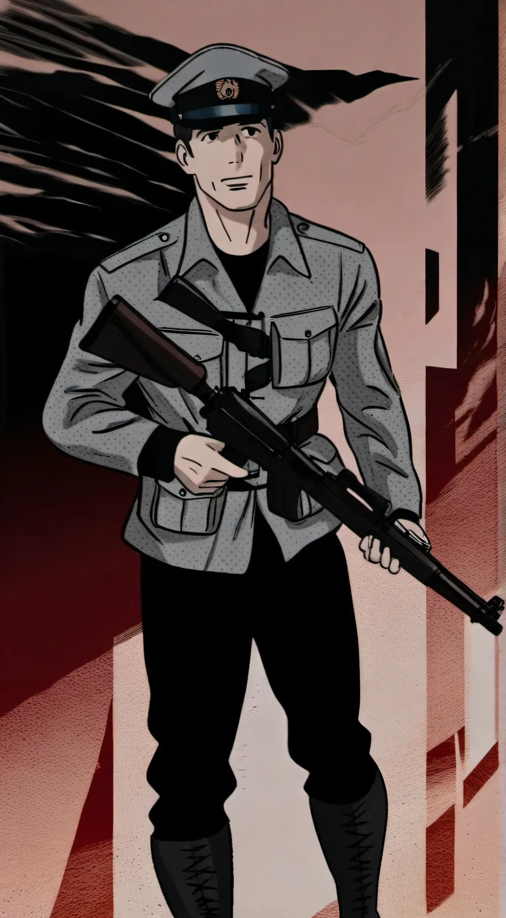 ai character: Barkley  background