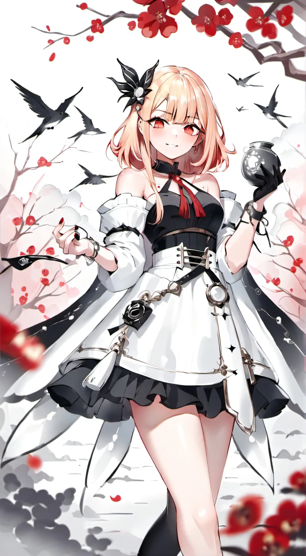 ai character: Yessica  background