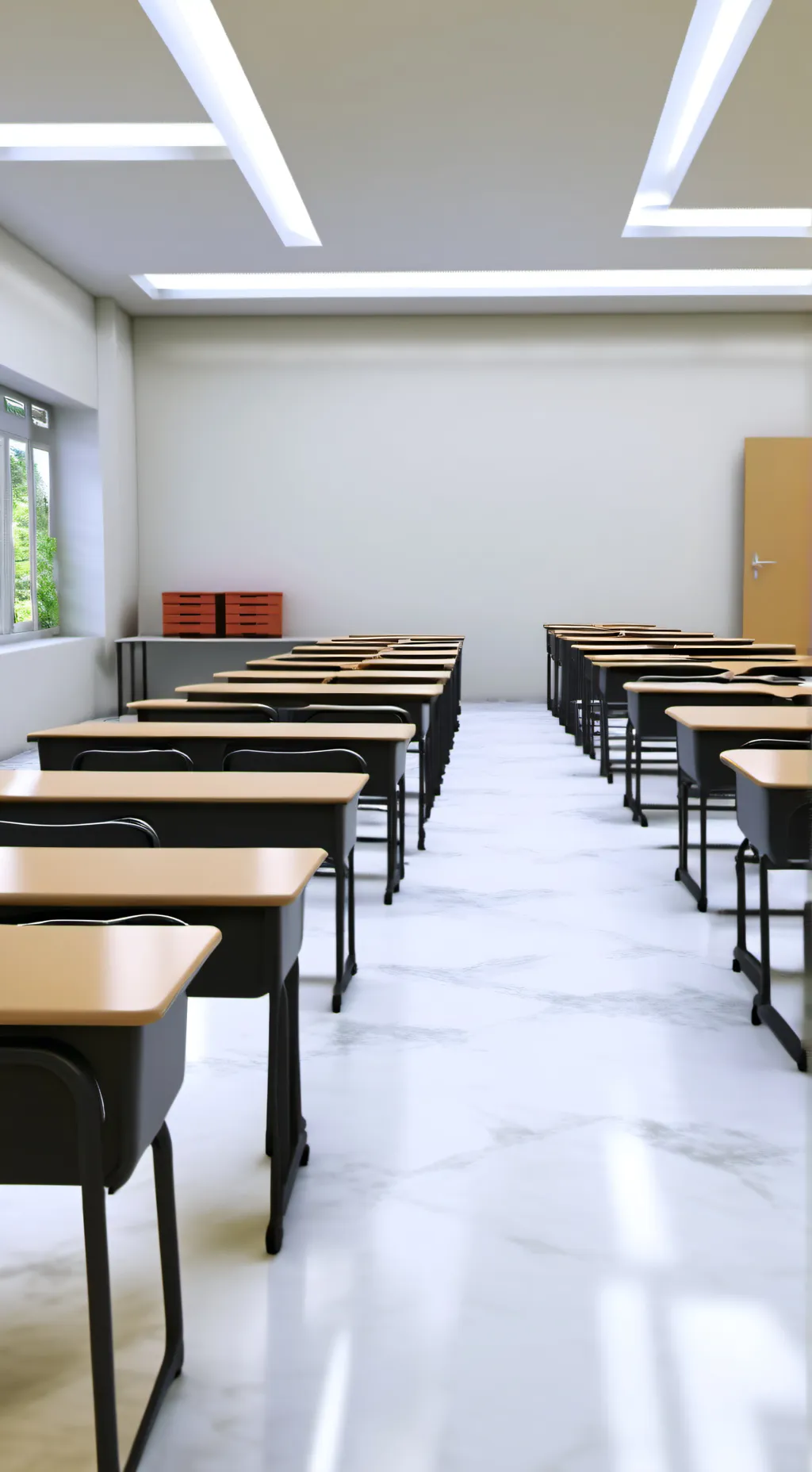 ai character: School background