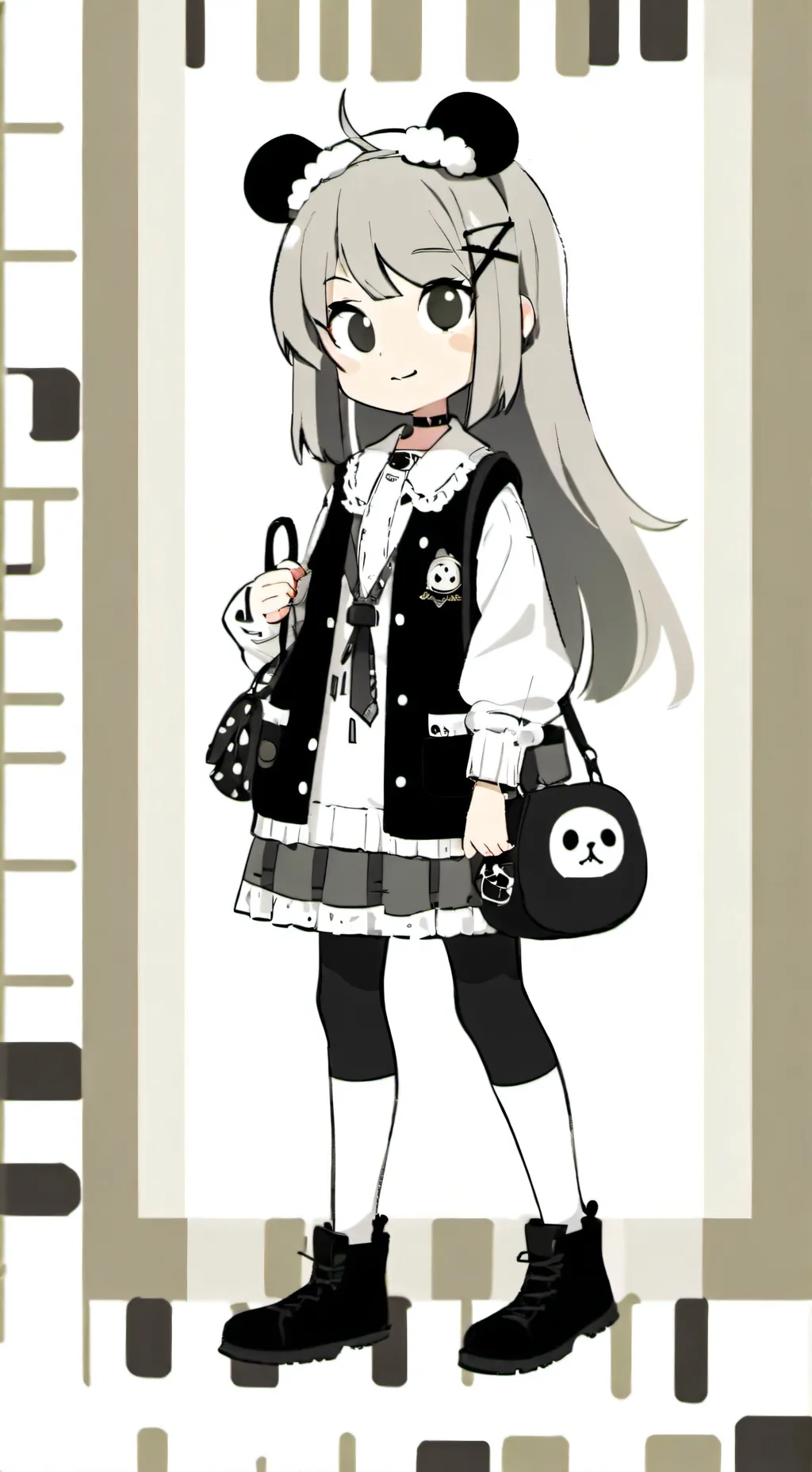 ai character: Rozna da Doll (oc) background