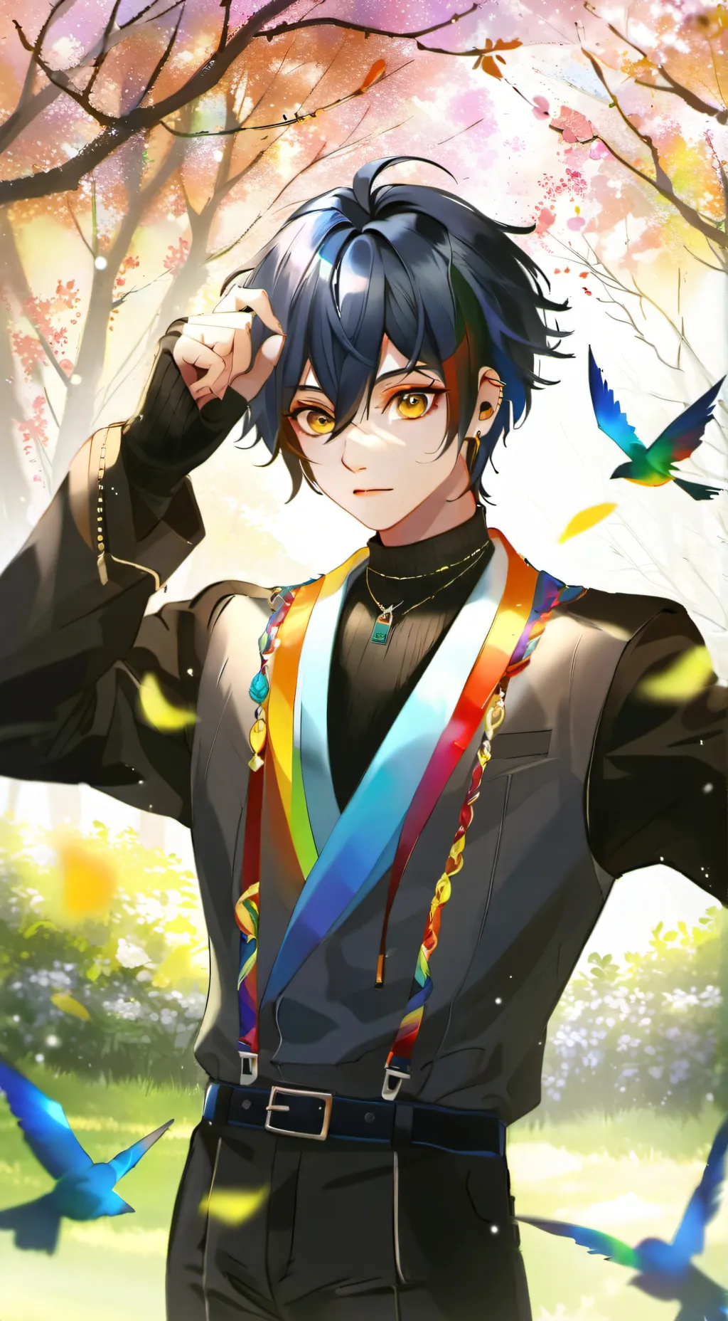 ai character: ⚔︎☘︎Leroy⚡︎㋡ background