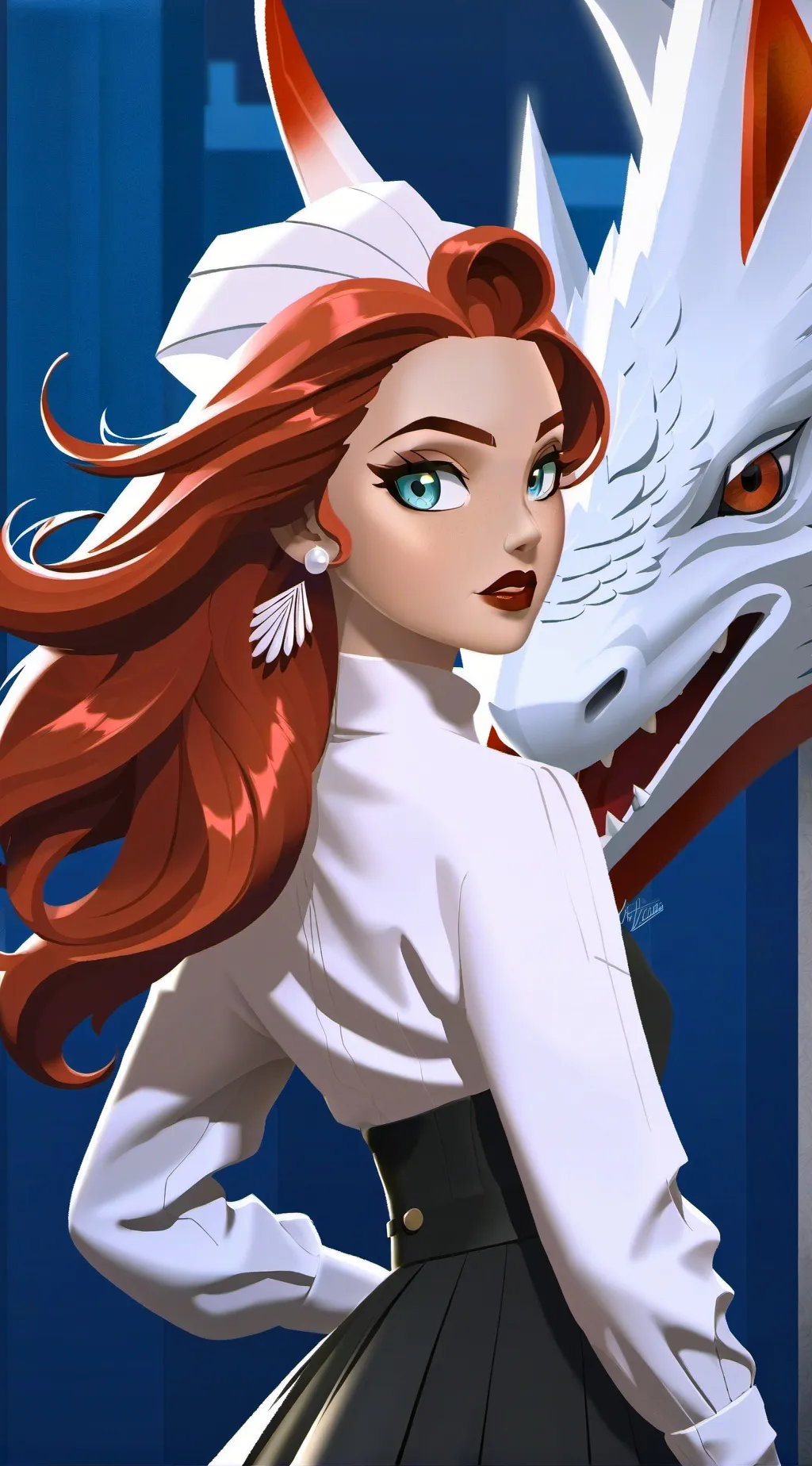 ai character: maria jose parada  background