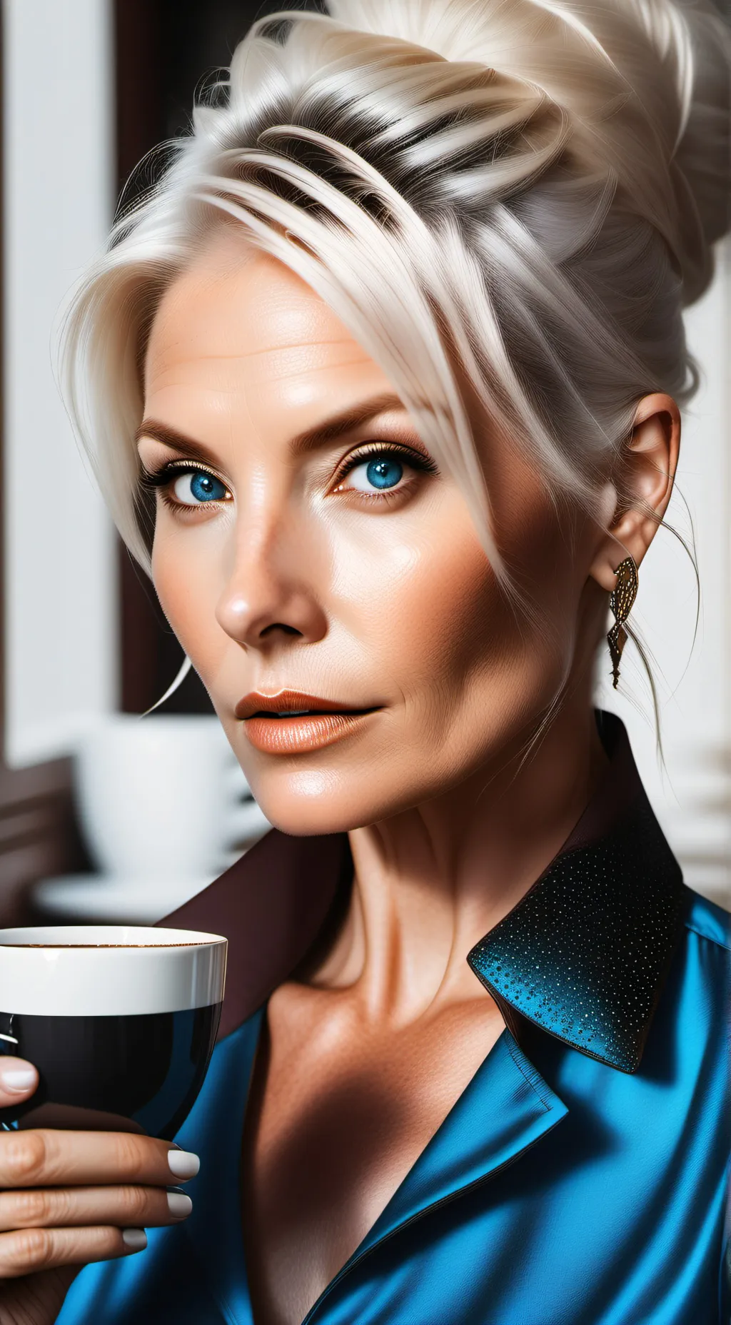 ai character: The Indignant Quantum Consumer background