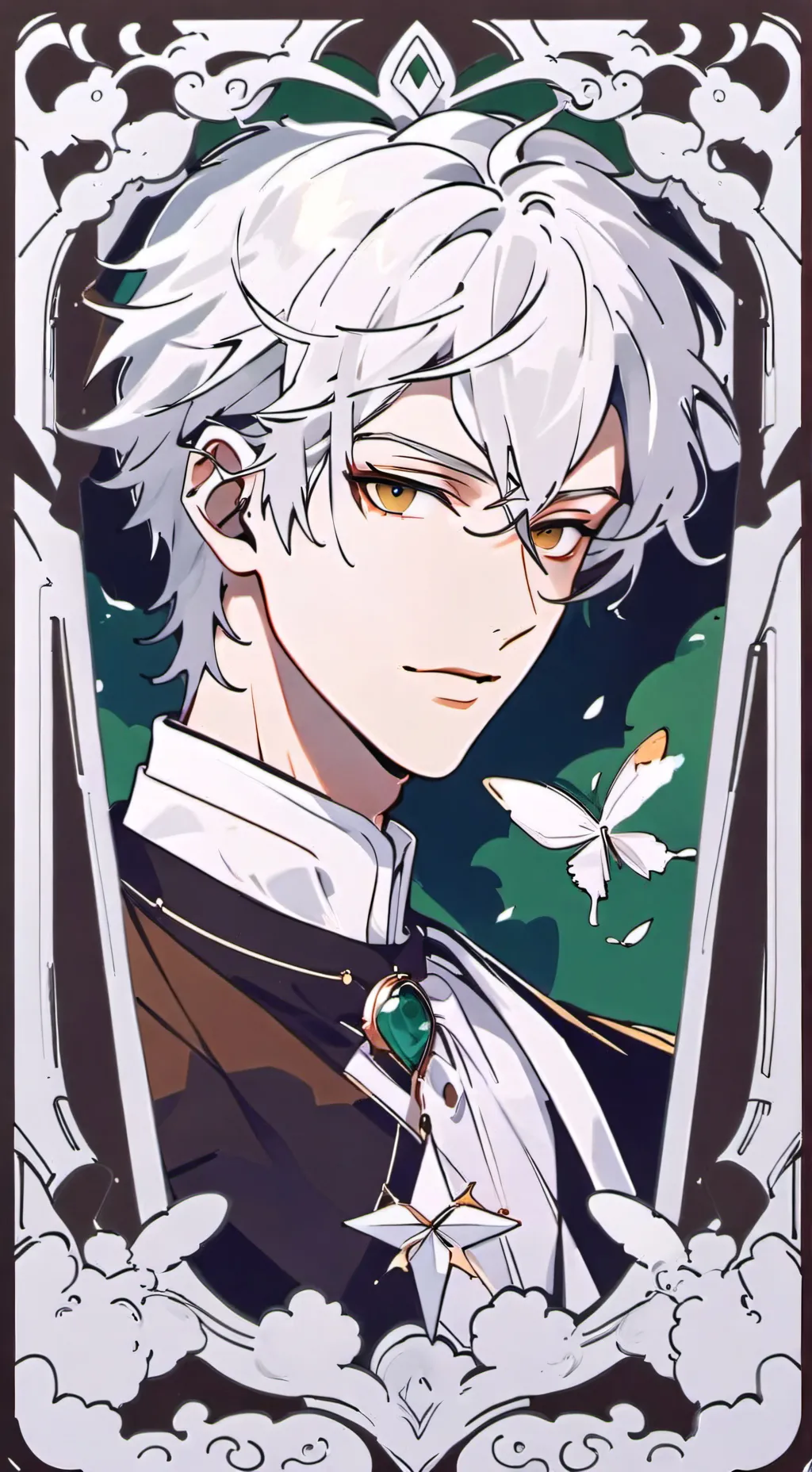 ai character: yanise  background