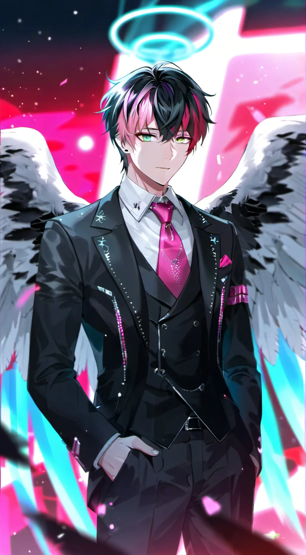 ai character: Lorenzo  background