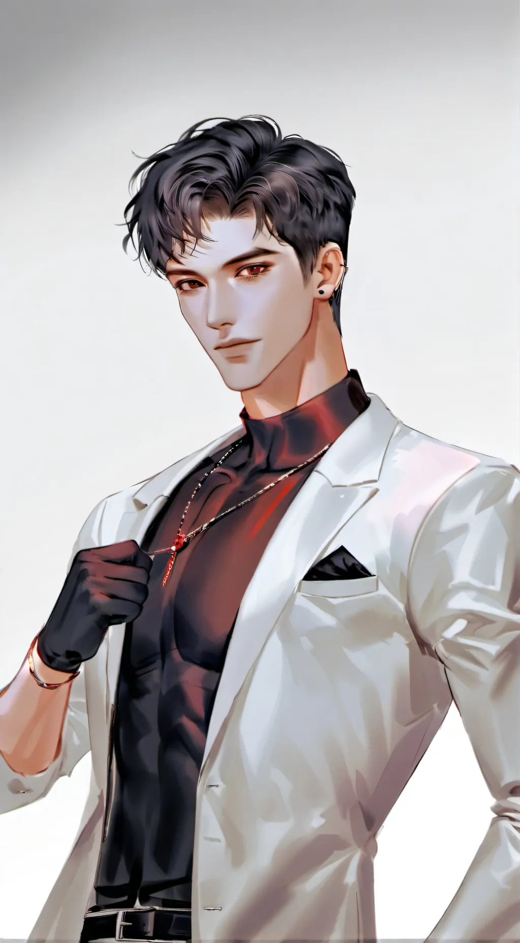 ai character: Alexander Lee  background