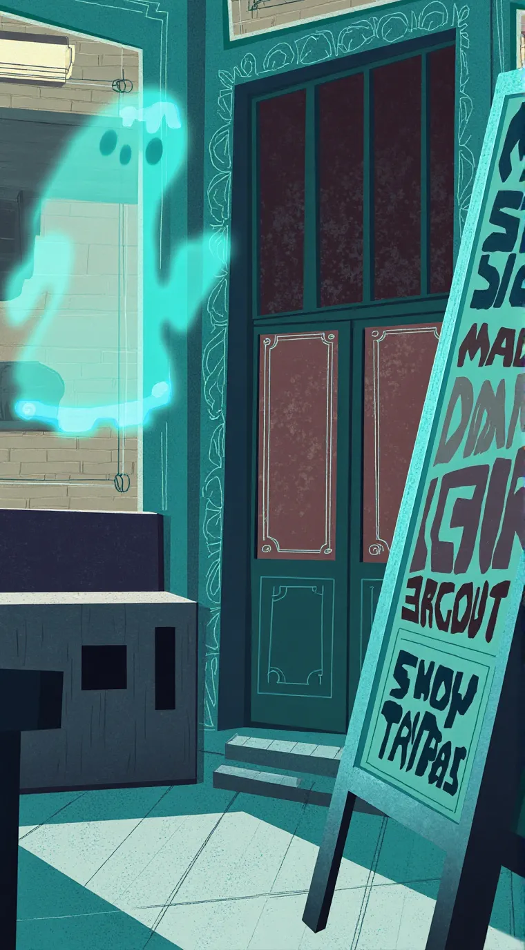 ai character: maid😦 background