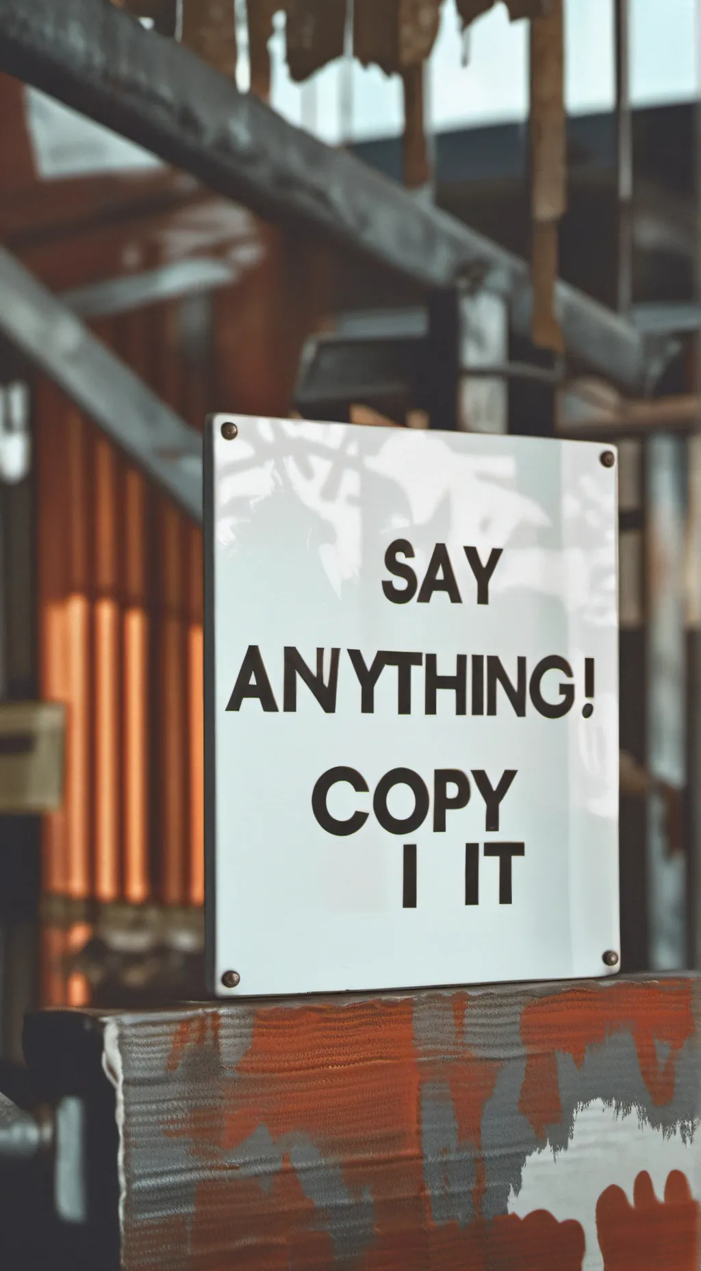 ai character: Copy background