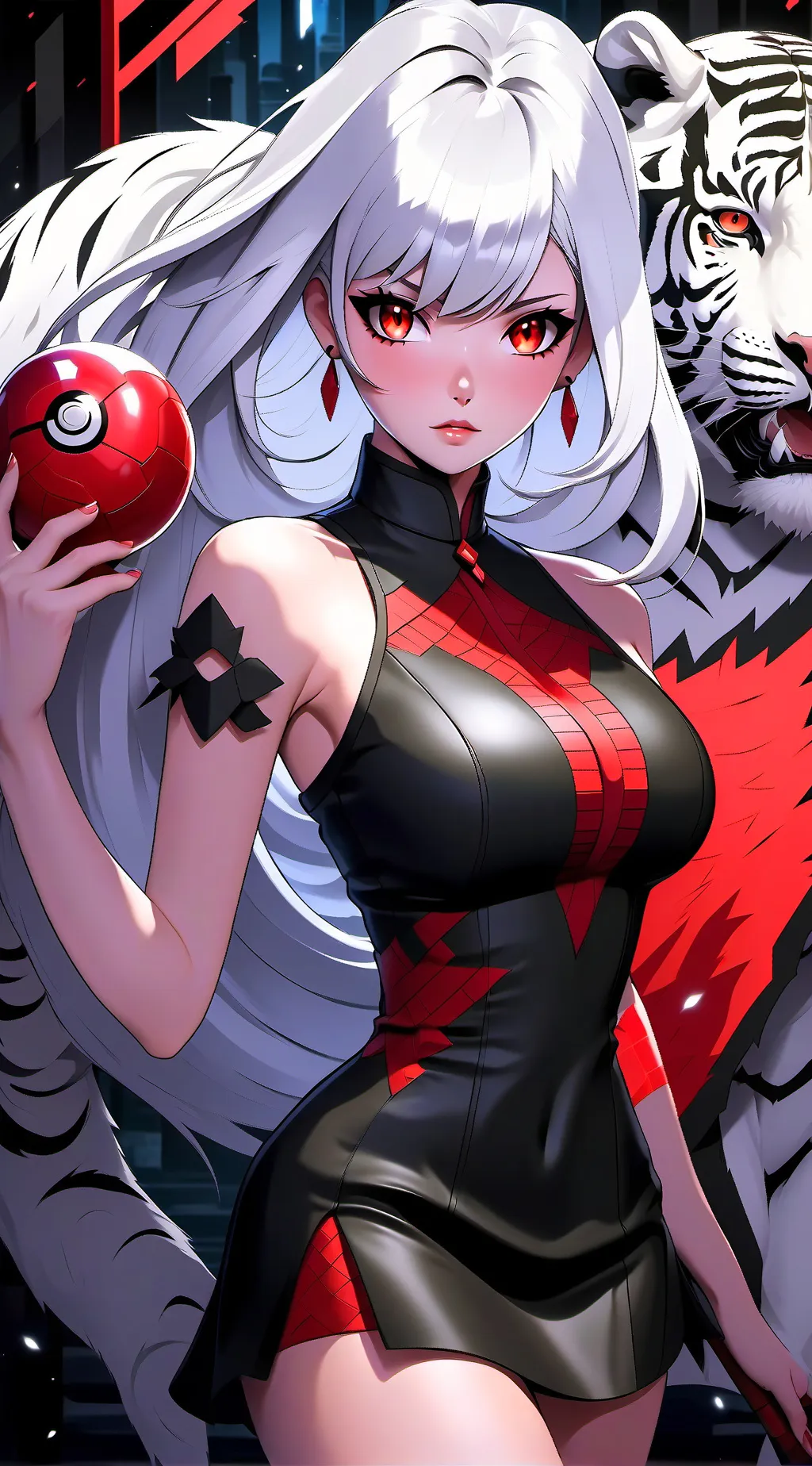 ai character: lilly background