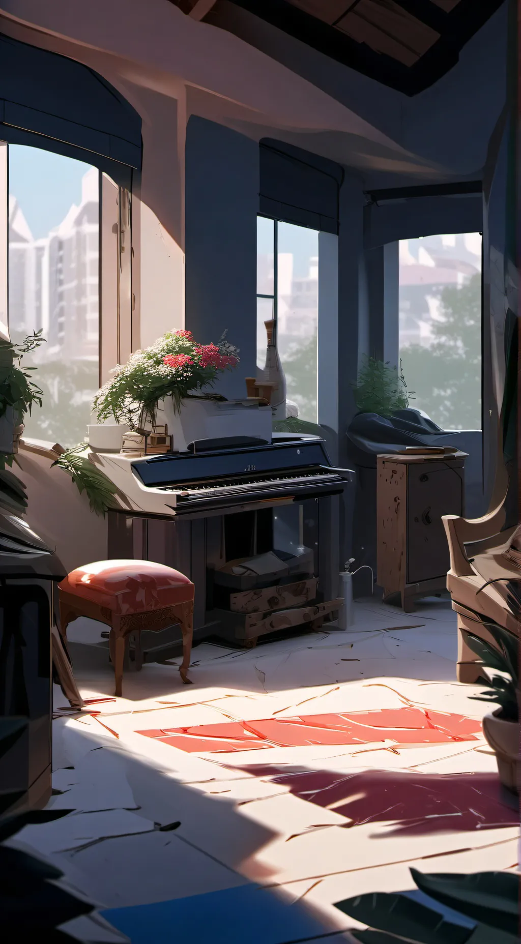 ai character: rien n'a foutre background