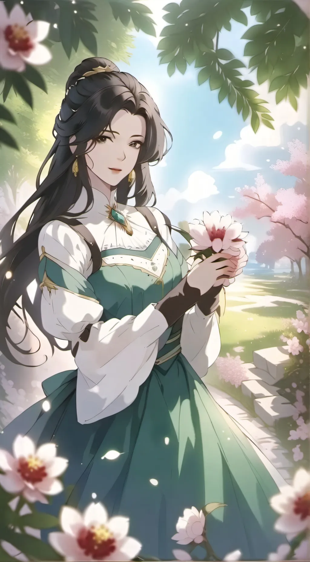 ai character: saneoba!!!♡♡♡ background