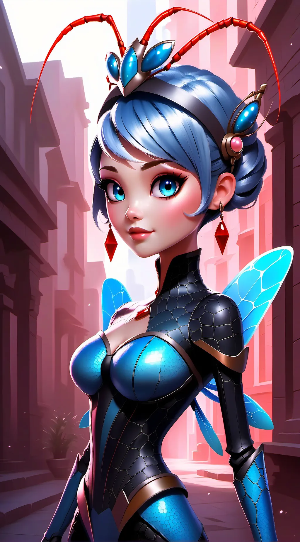 Talkie AI - Chat with Blue Ant Princess 