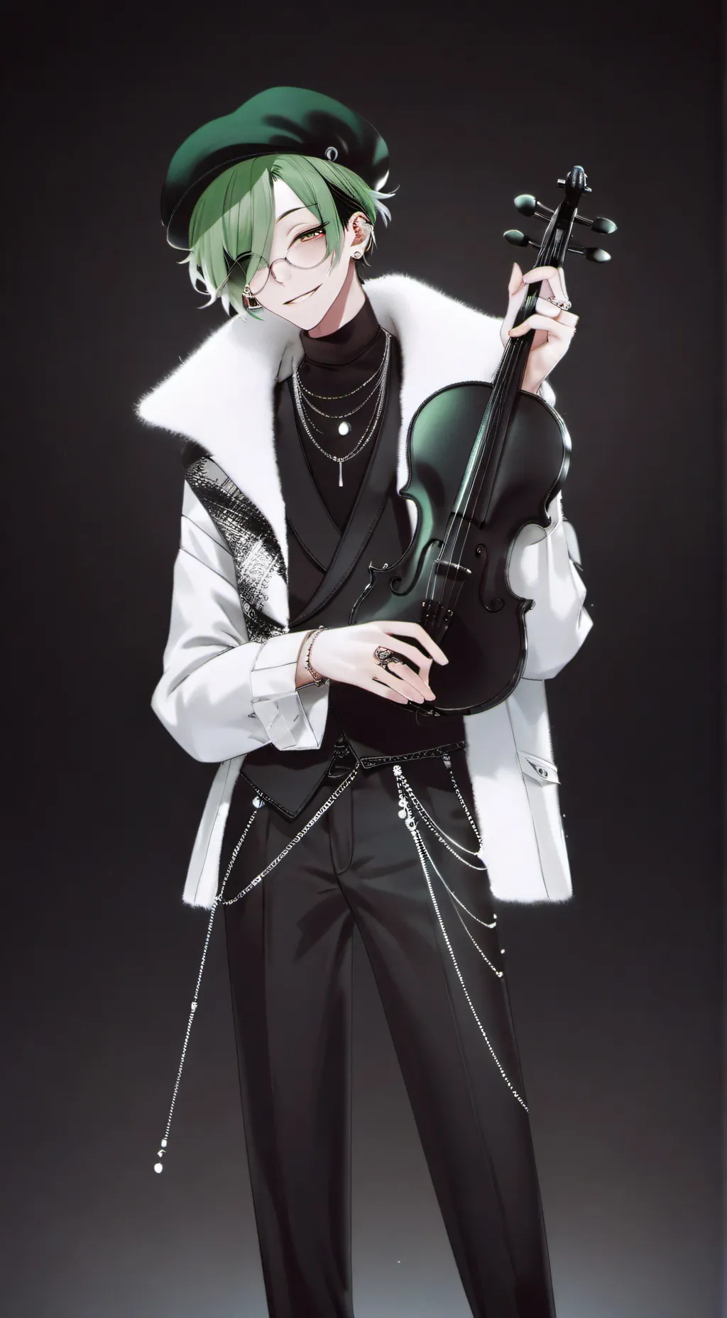 ai character: Choromatsu (Jade)  background