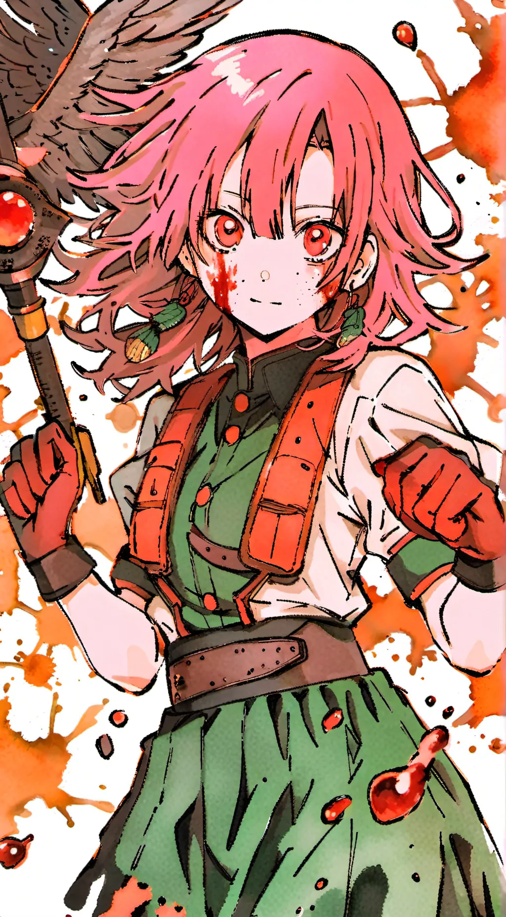 ai character: insane mina background