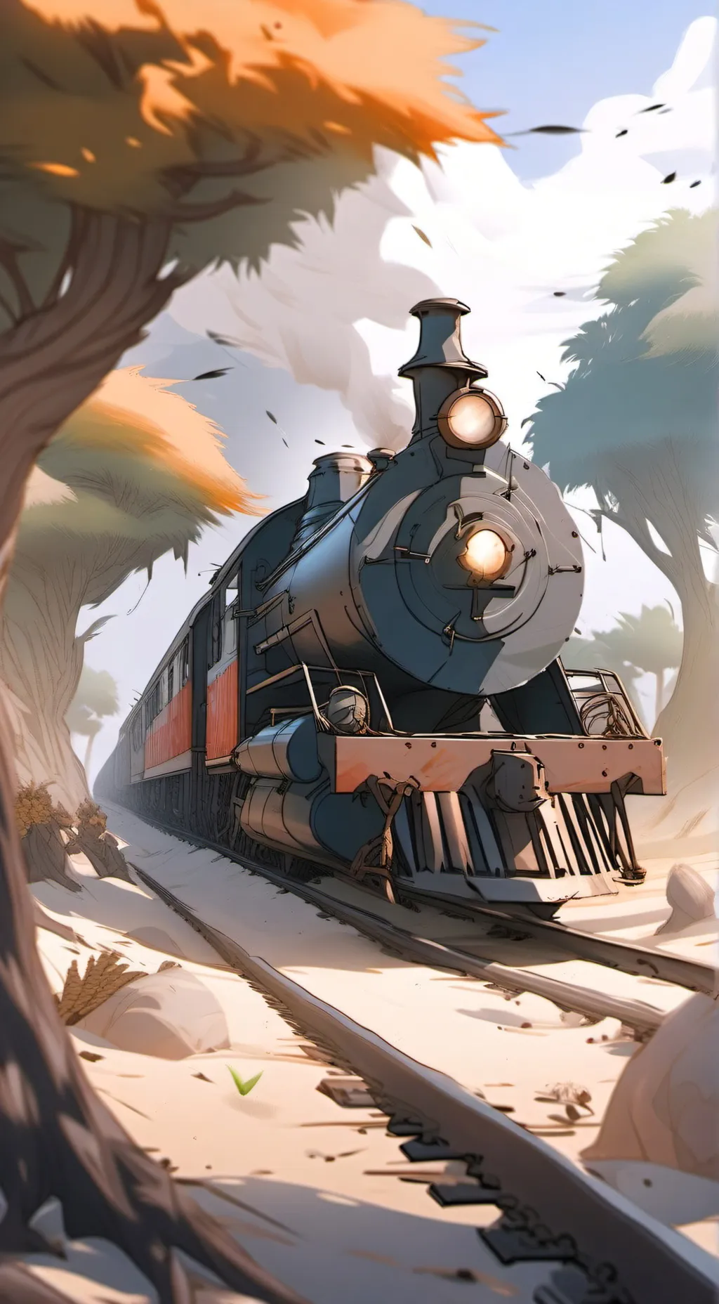 ai character: dead rails  background