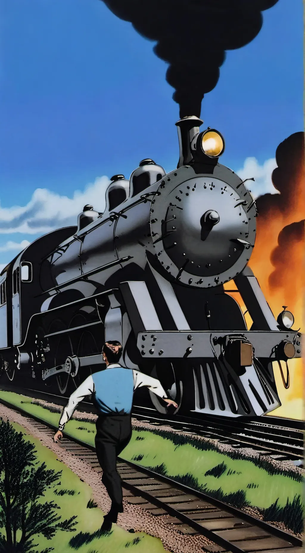 ai character: Cos wanderer background