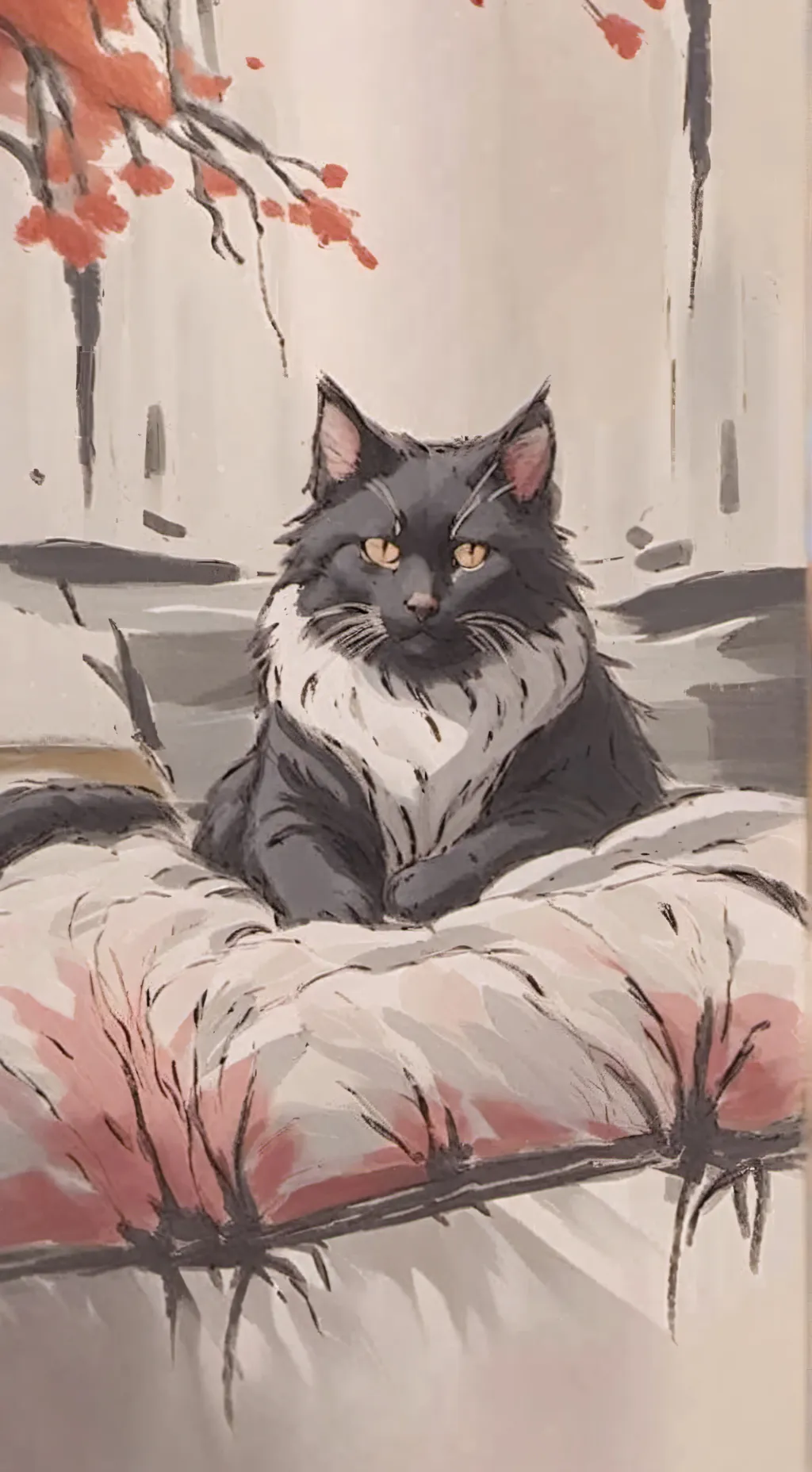 ai character: Sero Cat background