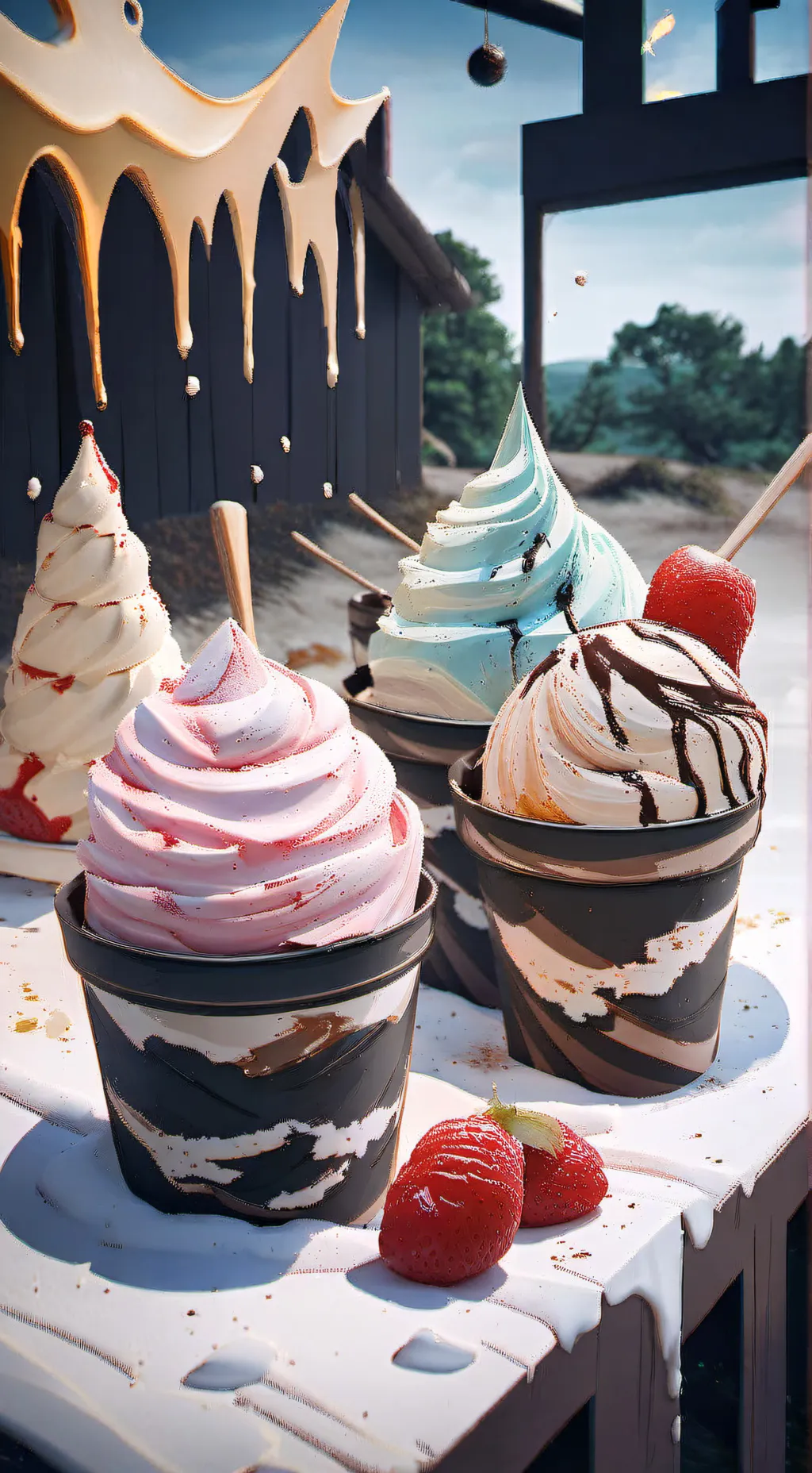 ai character: MHA prom background