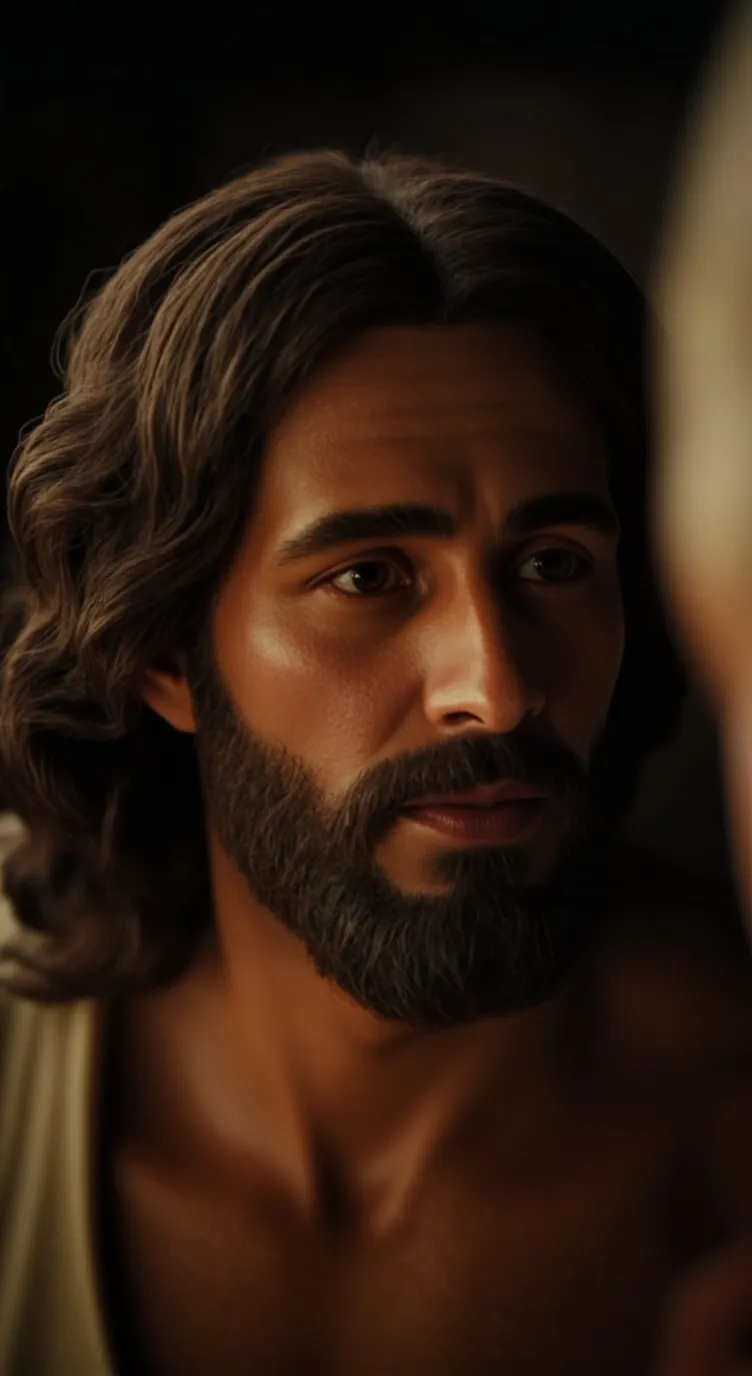 ai character: Jesus Christ background