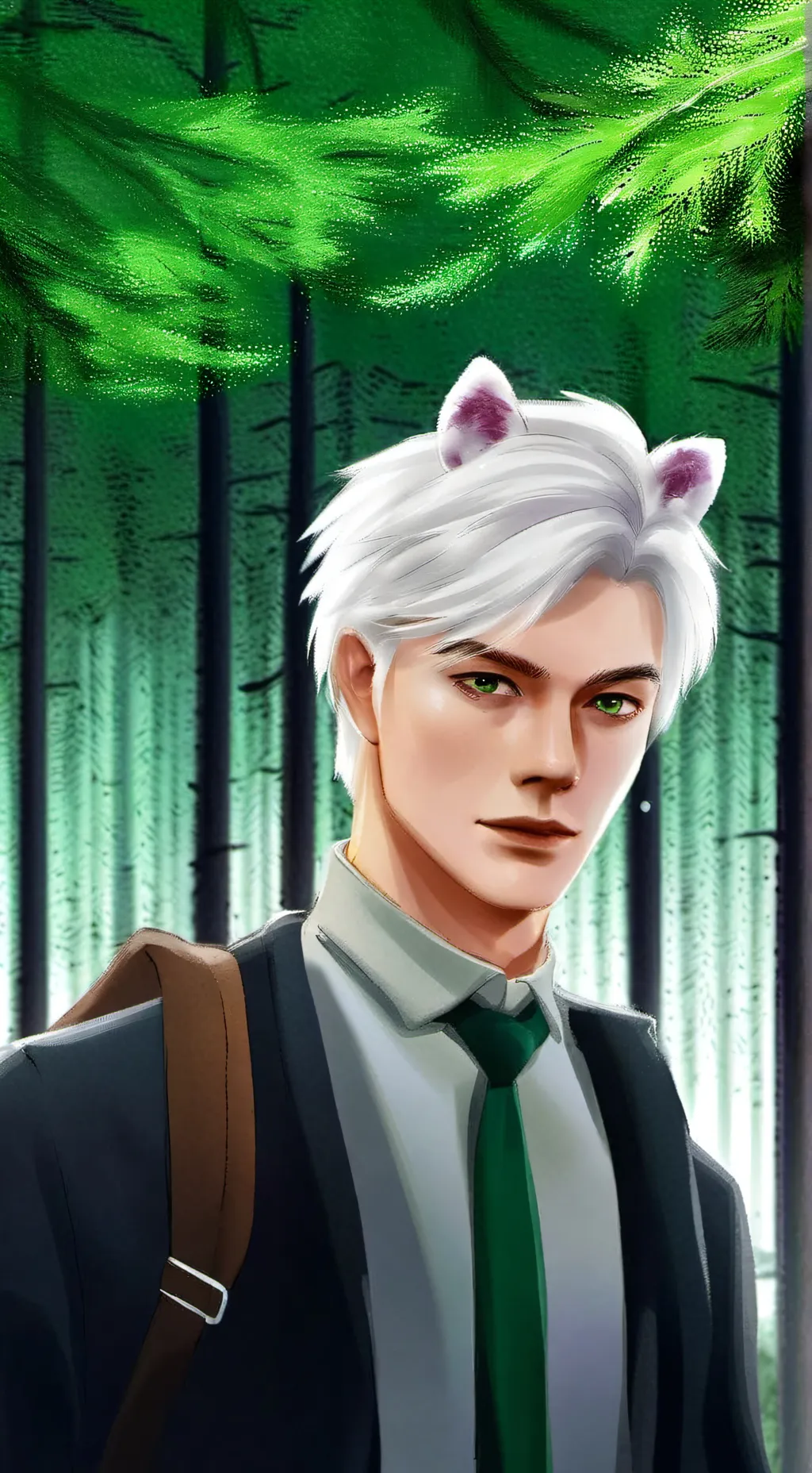 ai character: HP Draco Ferret background