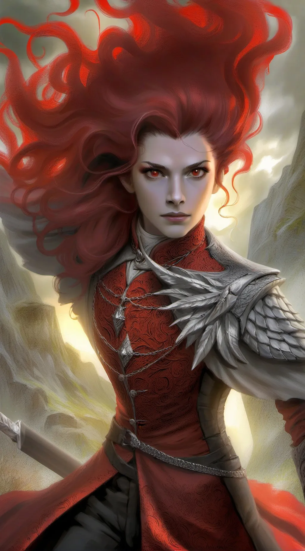 ai character: makima background