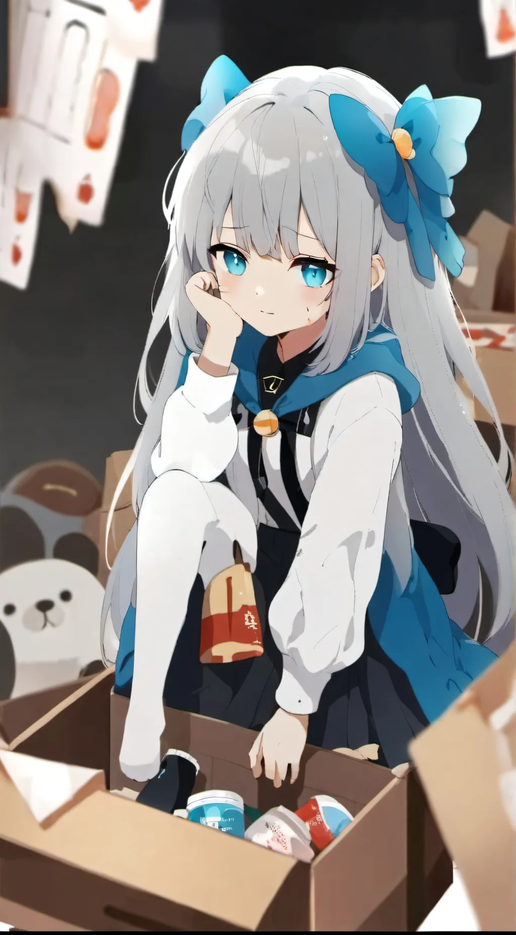 ai character: Эми background