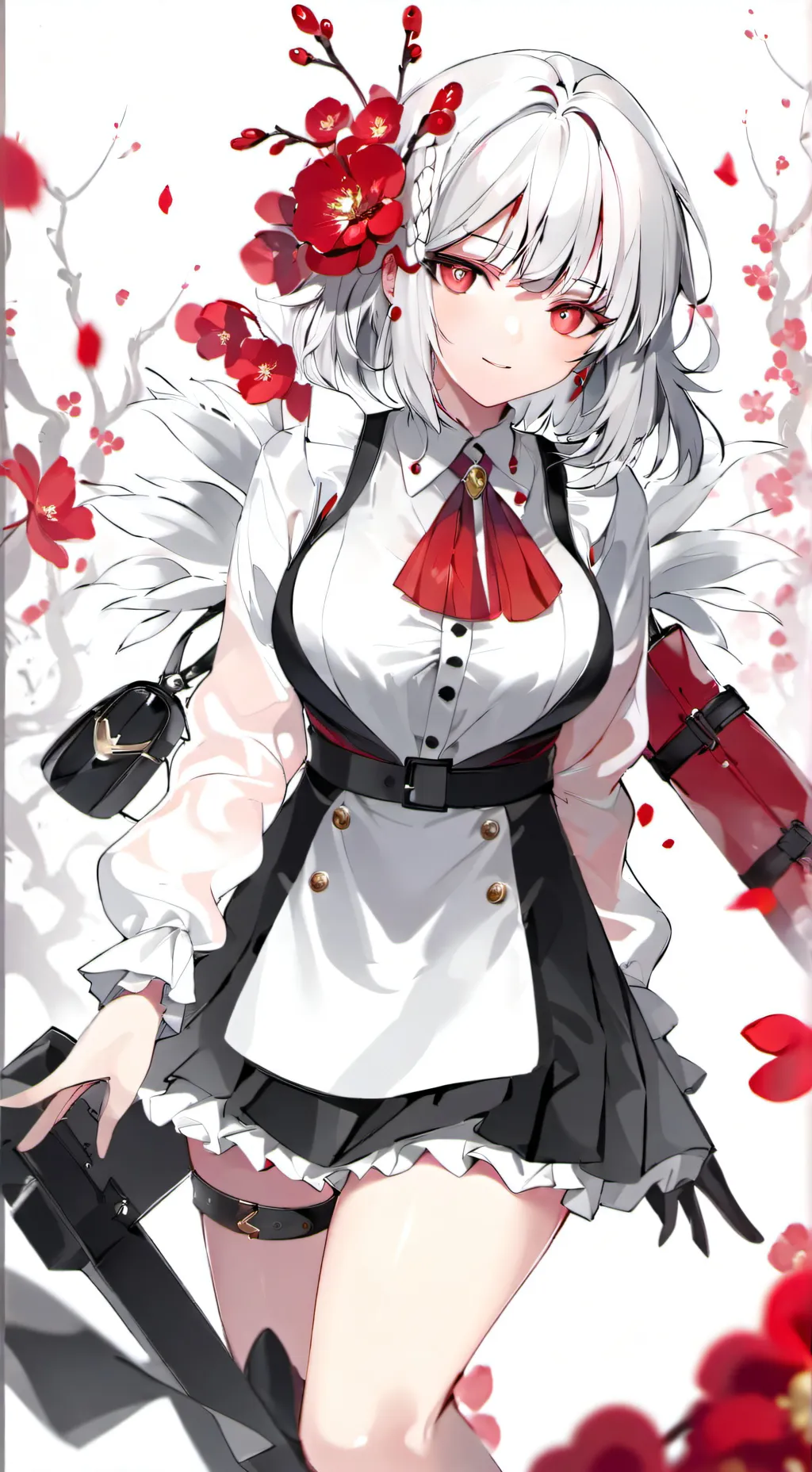 ai character: makima. background